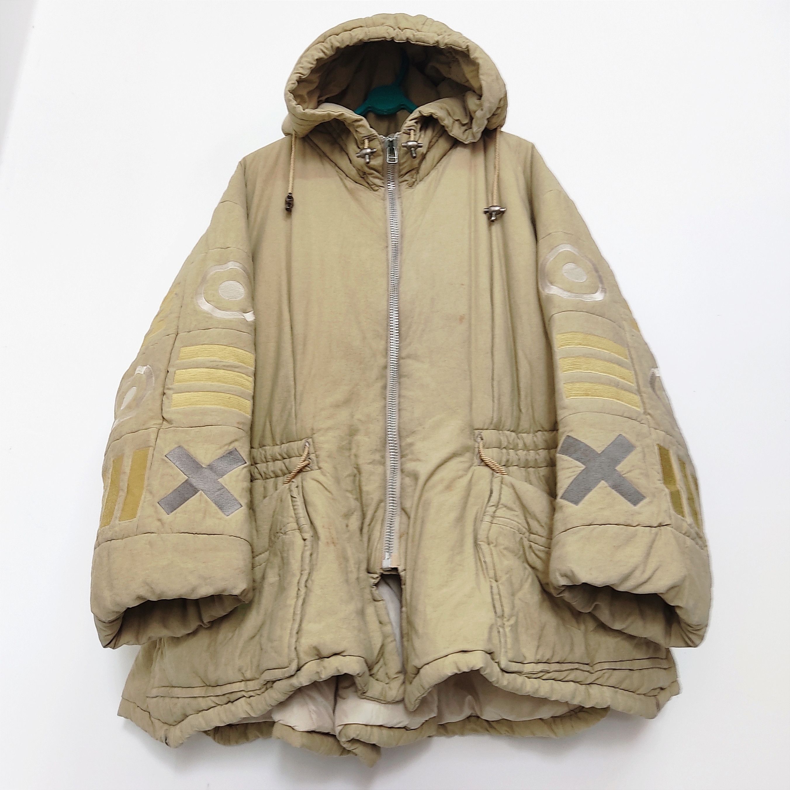 Issey Miyake ISSEY MIYAKE AW1991 IRVING PENN HIEROGLYPH Parka Jacket Size US M / EU 48-50 / 2 - 4 Thumbnail