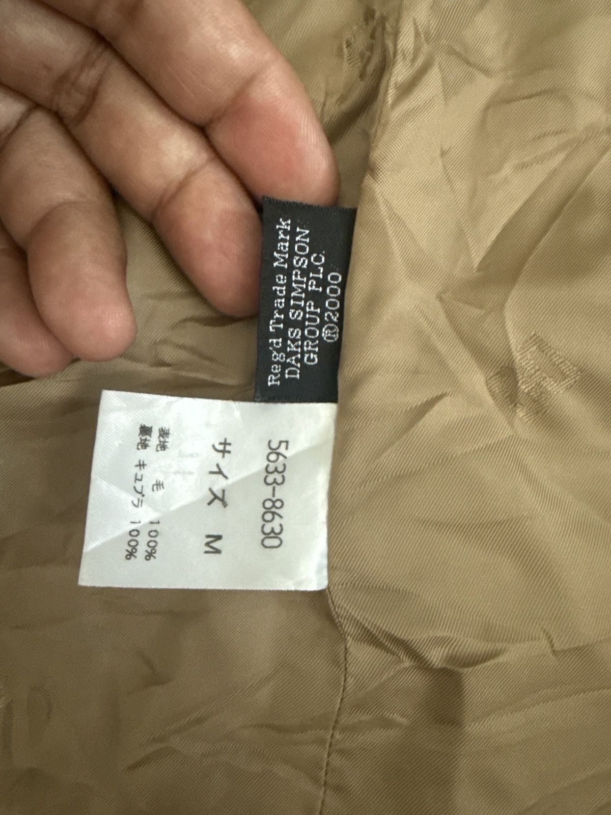 DAKS Y2K DAKS LONDON REG’D TRADE MARK PPLAID DESIGN MADE IN JAPAN Size US M / EU 48-50 / 2 - 8 Thumbnail
