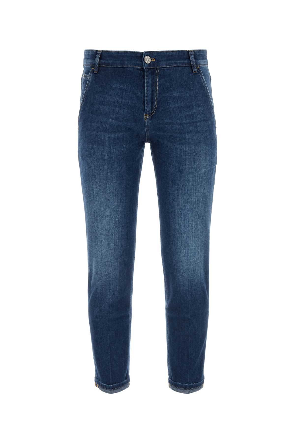 image of Pt Torino Stretch Denim Indie Jeans in Blue, Men's (Size 31)