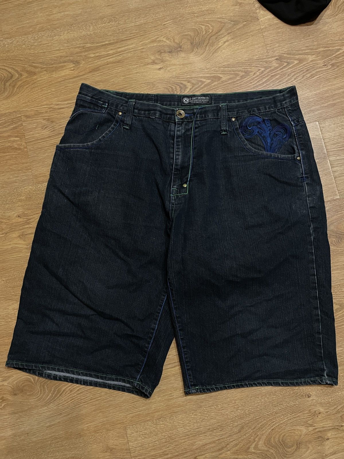 Rare Vintage G-Unit Rap Shorts «Benjamin Franklin»