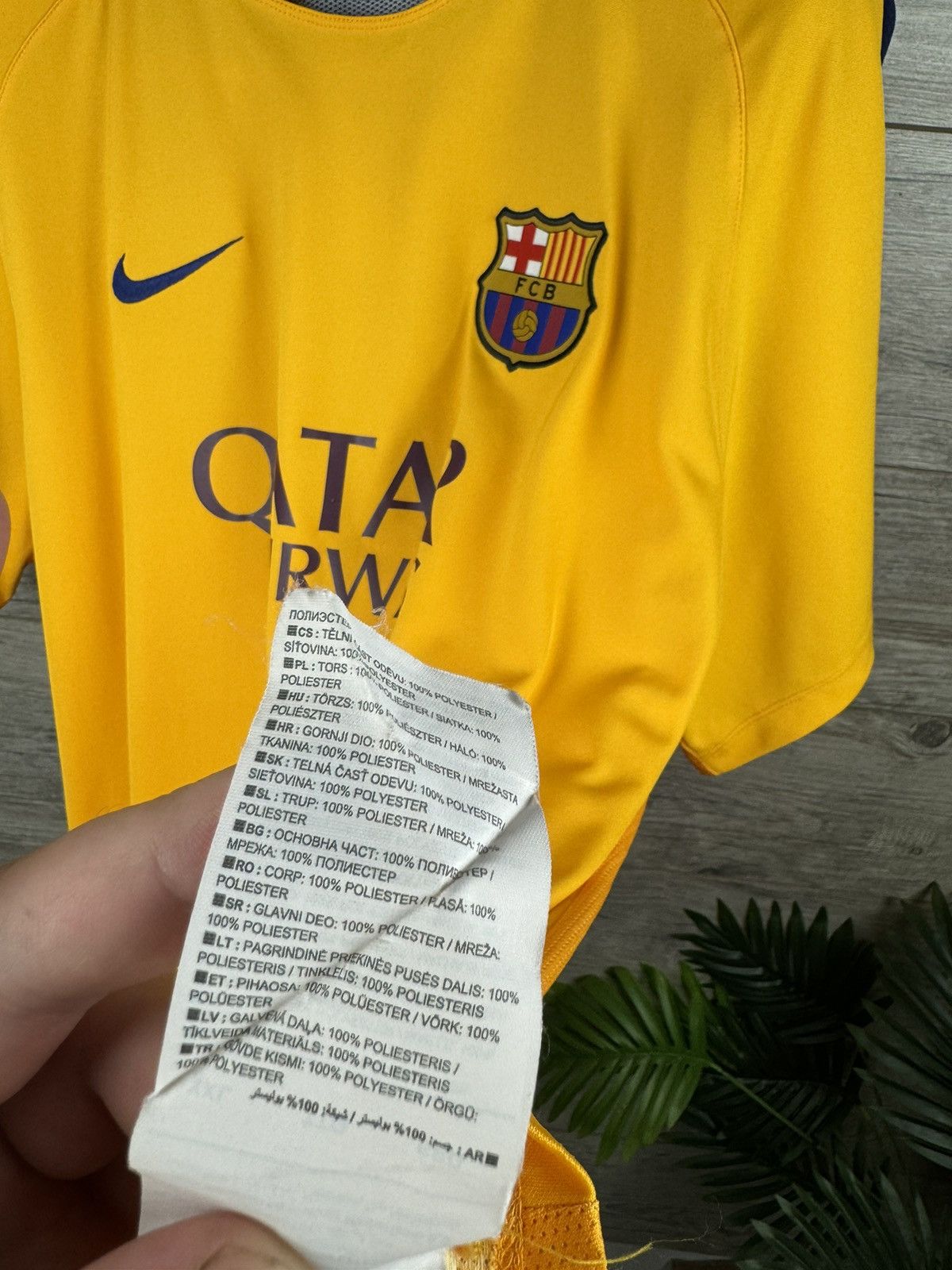 Nike × Vintage Nike Fcb Barcelona Y2K Drill size XXL Size US XXL / EU 58 / 5 - 7 Thumbnail