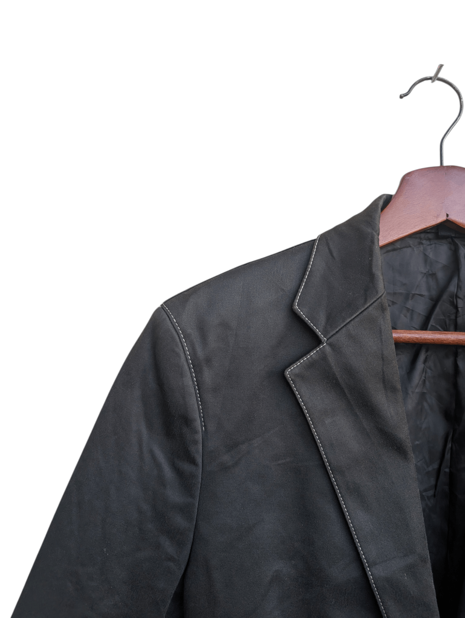 R.Newbold Vintage R.Newbold Polyurethane Blazer Size 36S - 8 Thumbnail