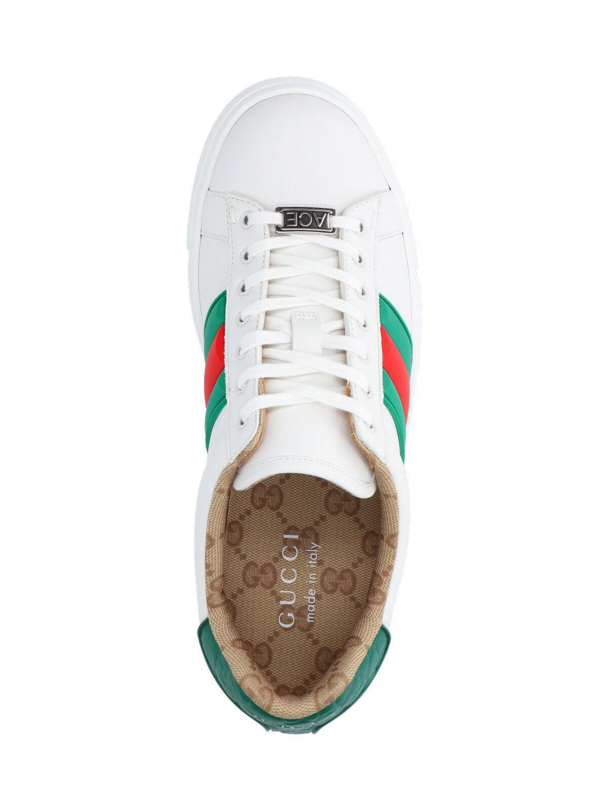 Gucci GUCCI MEN’S ACE SNEAKER WITH WEB SIZE 8 Size ONE SIZE - 3 Thumbnail