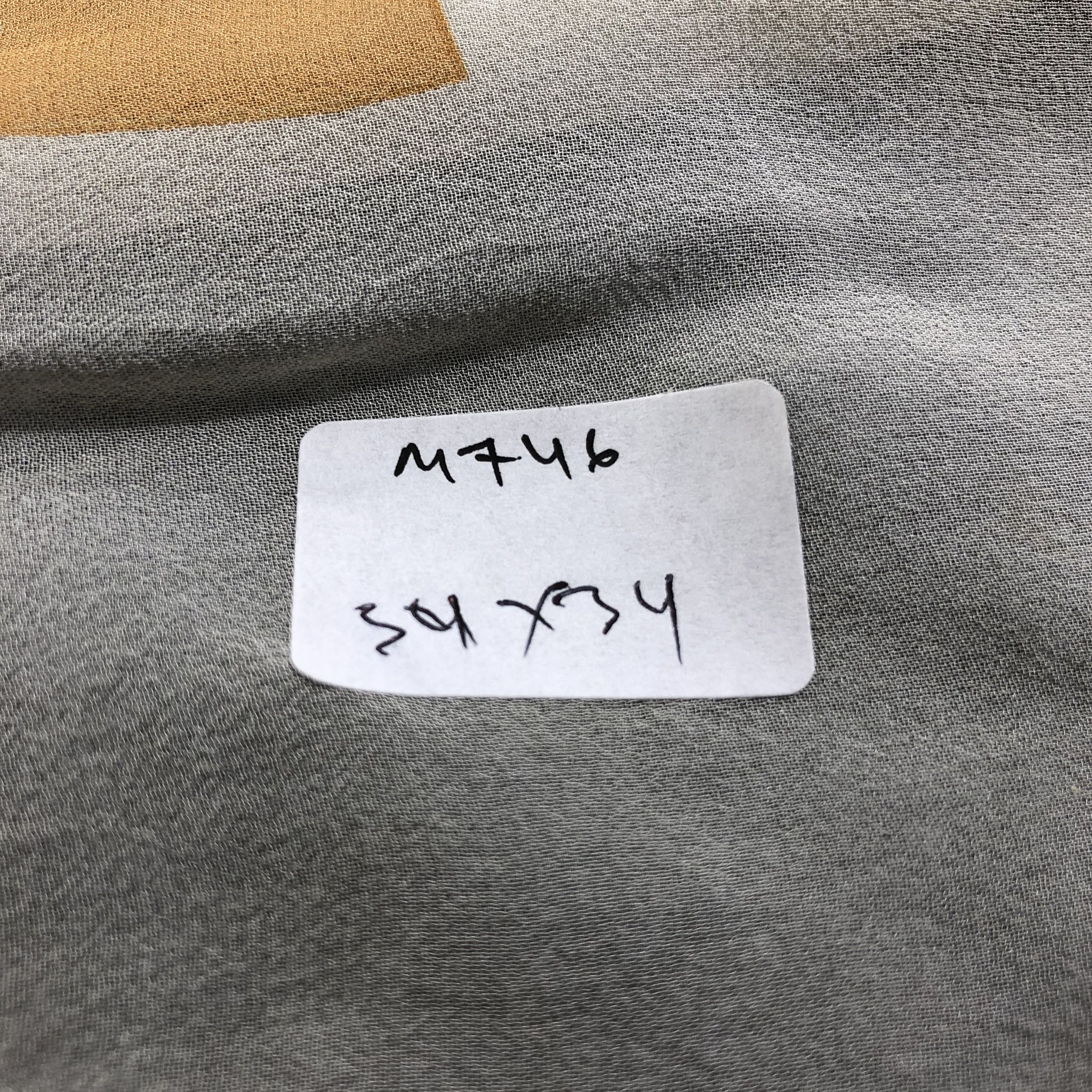 Pierre Cardin Vintage Pierre Cardin Slit Thread Silk Scarf M746 Size ONE SIZE - 8 Thumbnail