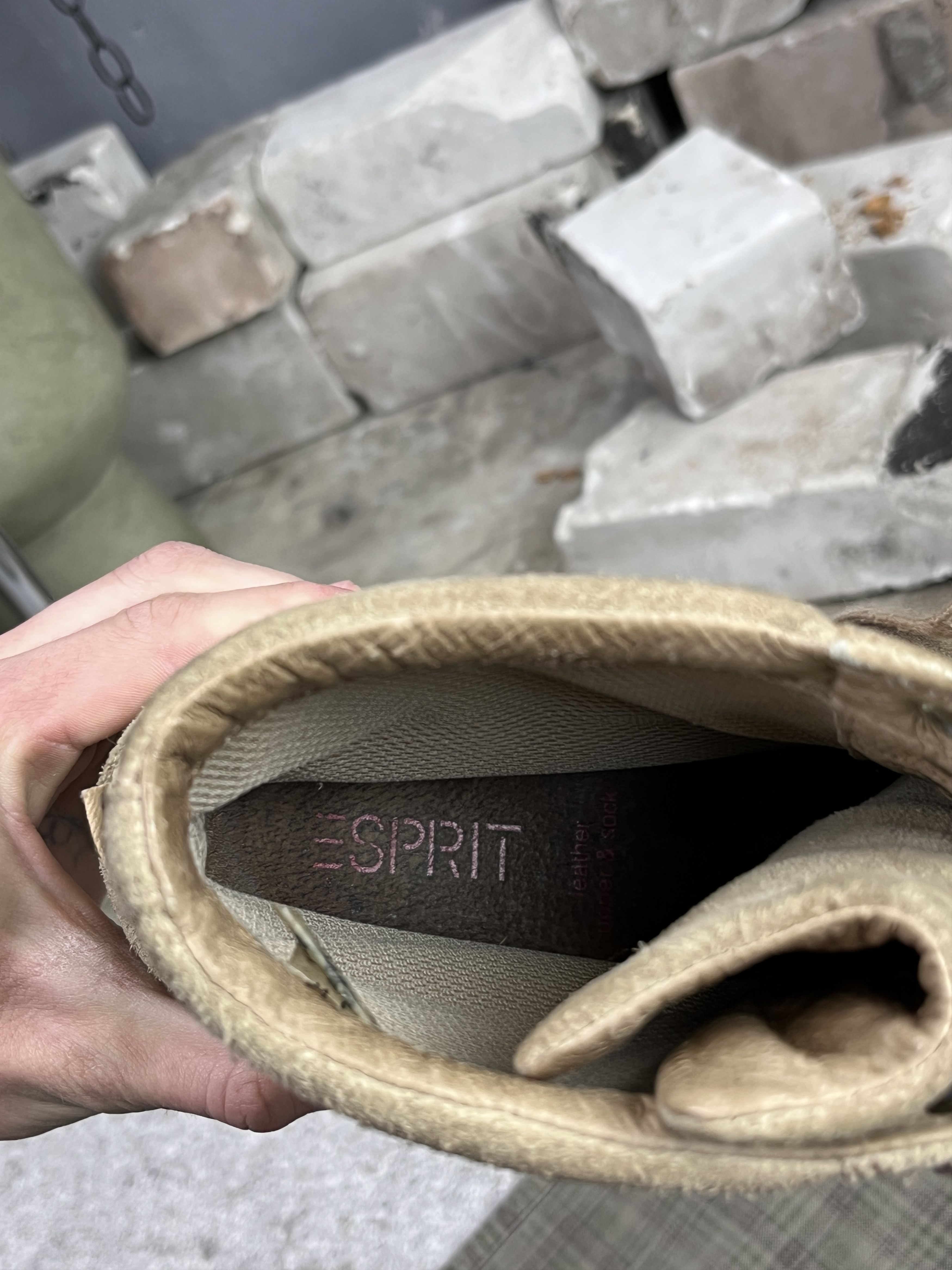 Esprit 2000s ESPRIT SUEDE HIGH TOP SNEAKERS - 5129 Size US 8 / EU 41 - 10 Thumbnail