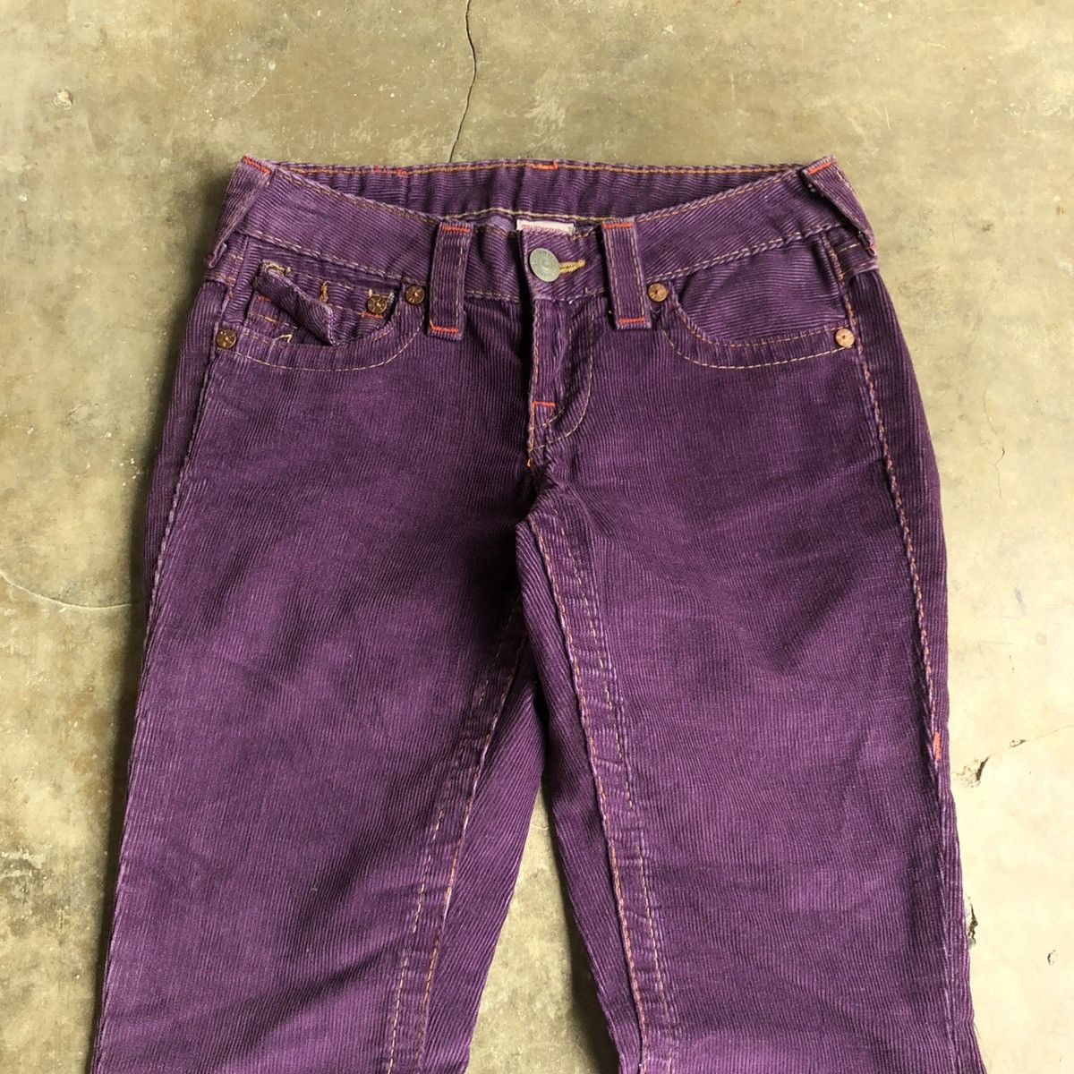 True Religion Vintage True Religion USA Bootcut Flared Corduroy Pants Size US 27 - 13 Thumbnail