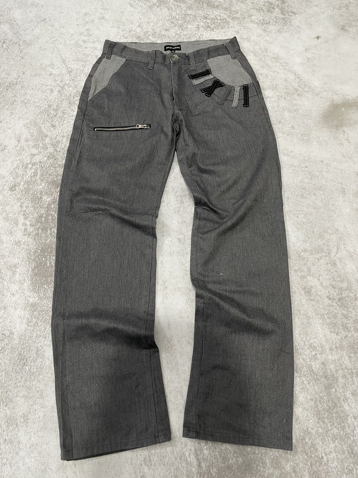 Kapital 2000s skkone asymetrical double waist japan kapital style Size US 28 / EU 44 - 1 Thumbnail