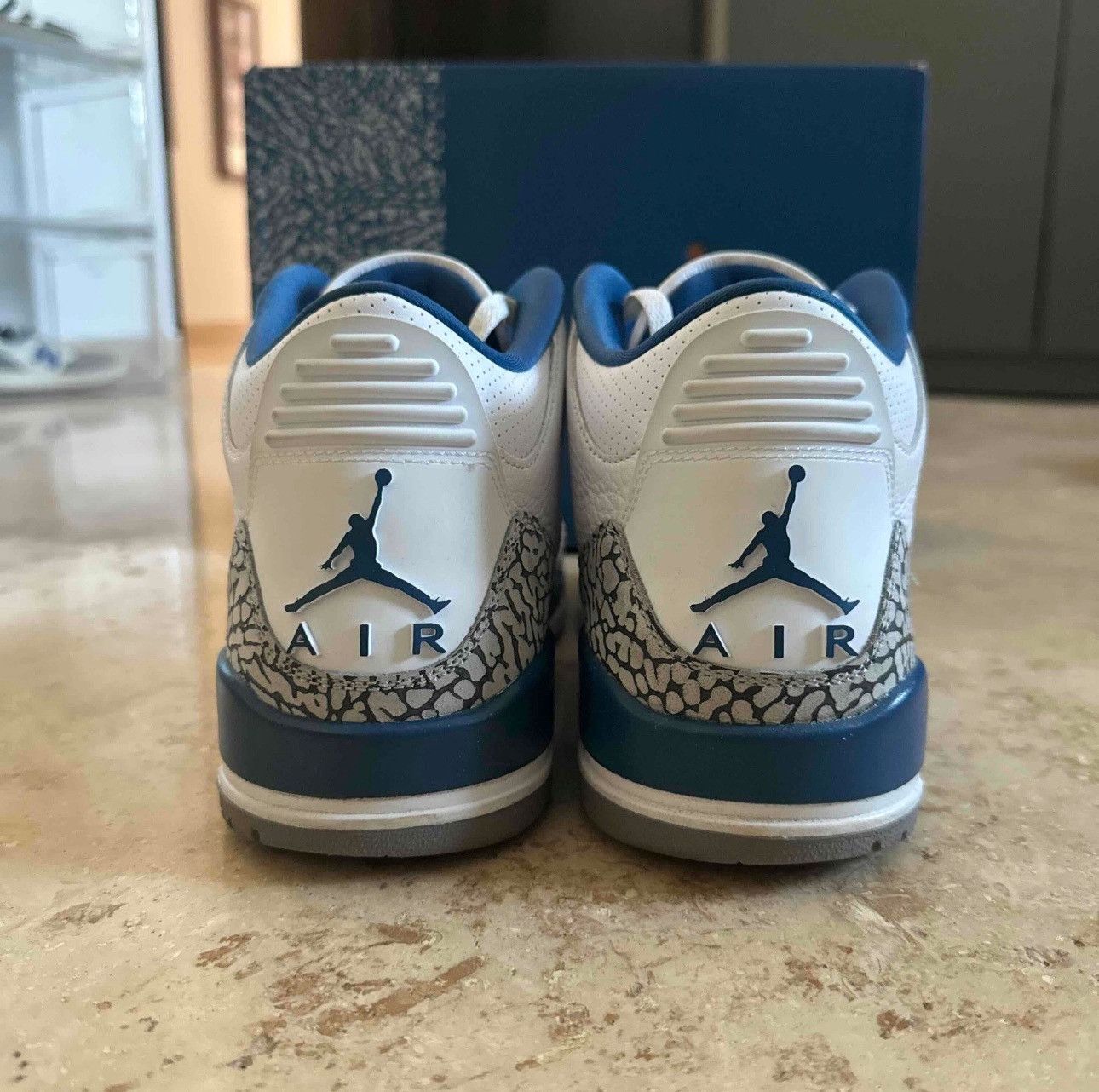 Jordan Brand Air Jordan 3 Retro 'Washington Wizards' Size US 9.5 / EU 42-43 - 4 Thumbnail