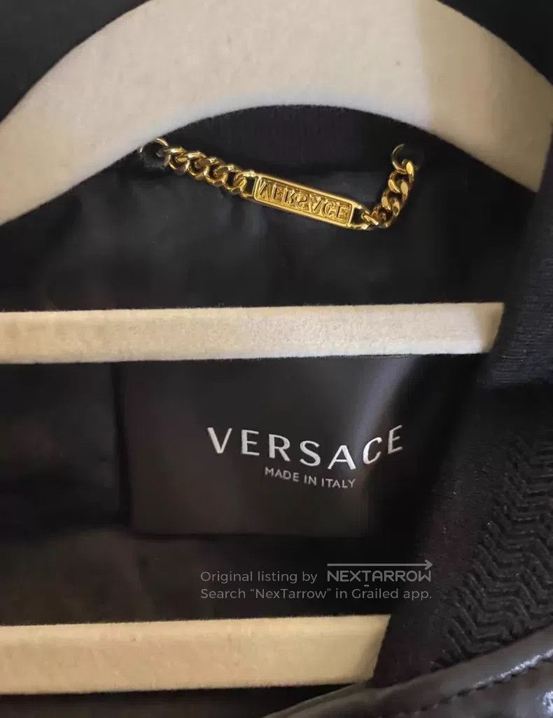 Versace Versace Leather coat Size US S / EU 44-46 / 1 - 2 Thumbnail