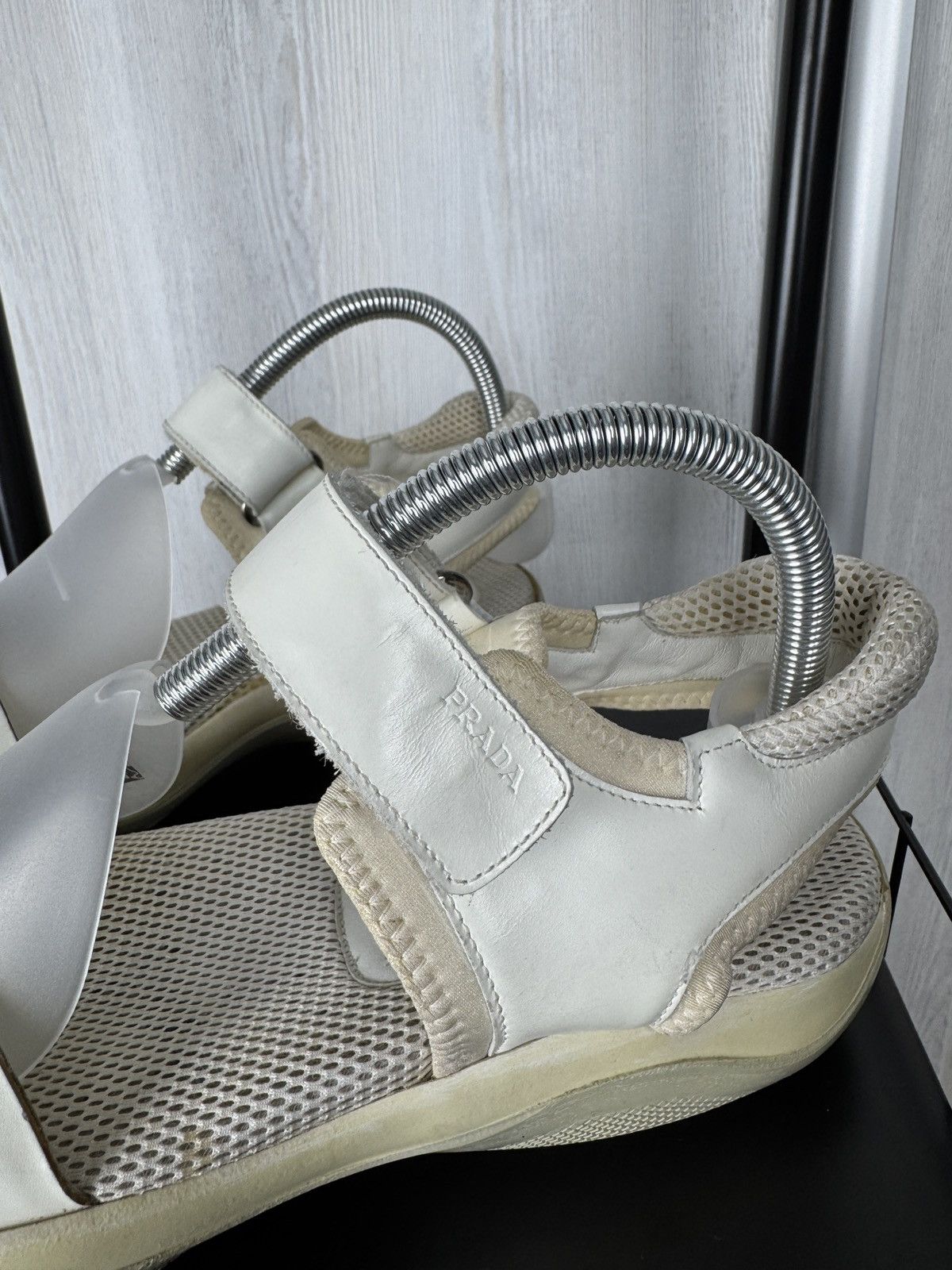 Prada Prada Y2K Early 00s Vibram Sole Tech Sandals Size US 8.5 / IT 38.5 - 12 Thumbnail