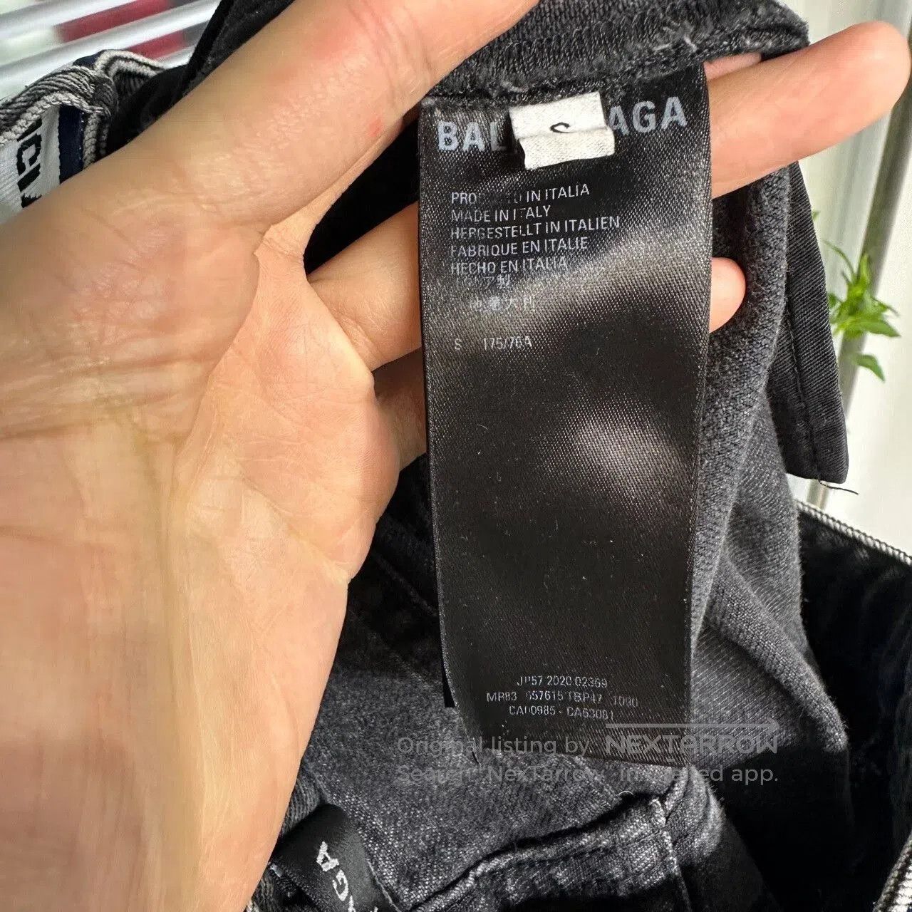 Balenciaga Balenciaga Original Heavy Wash Denim Jeans. Size US 26 / EU 42 - 6 Thumbnail