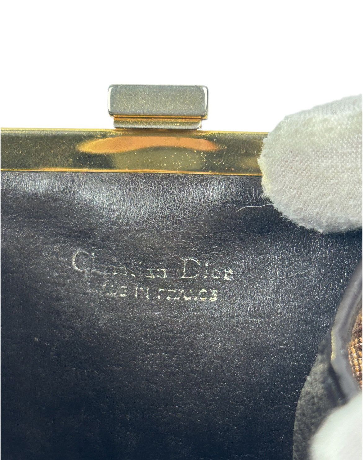 Dior Dior Trotter Monogram leather coin pouch Size ONE SIZE - 4 Thumbnail