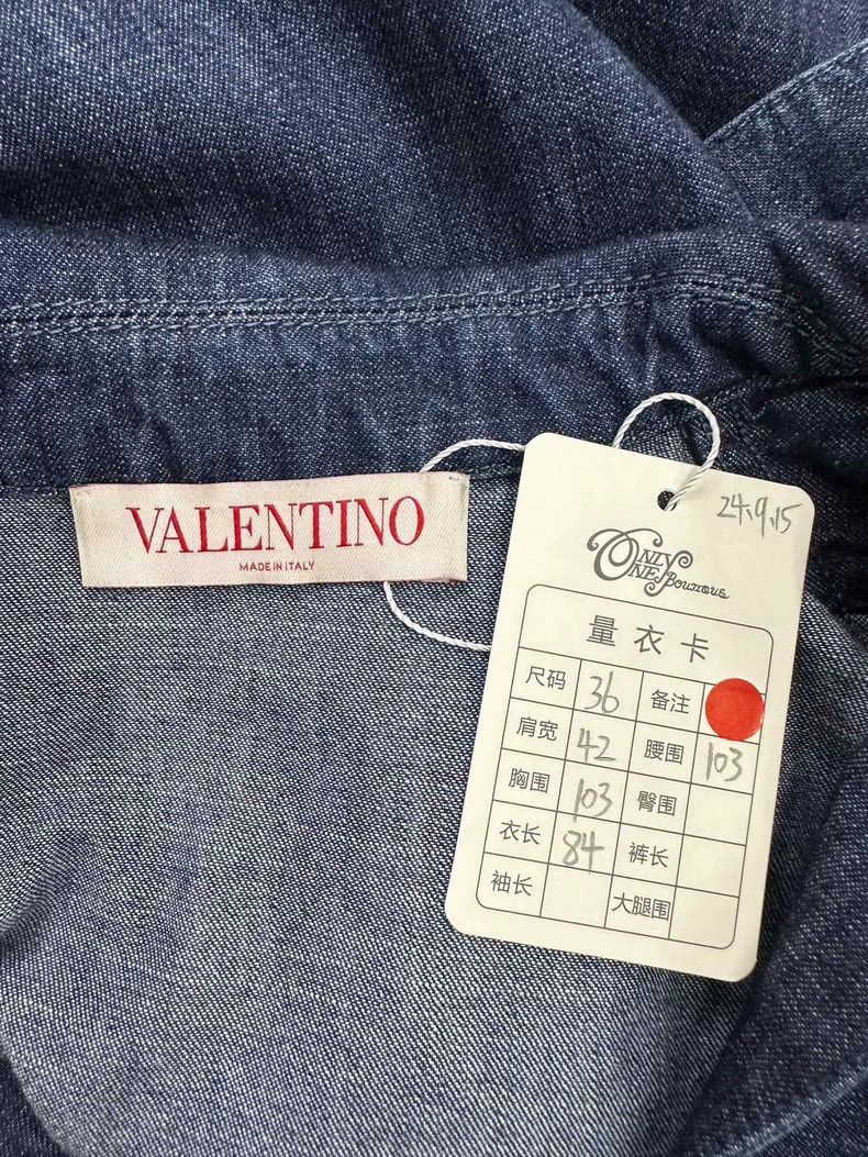 Valentino Valentino Denim dress Size M / US 6-8 / IT 42-44 - 4 Thumbnail