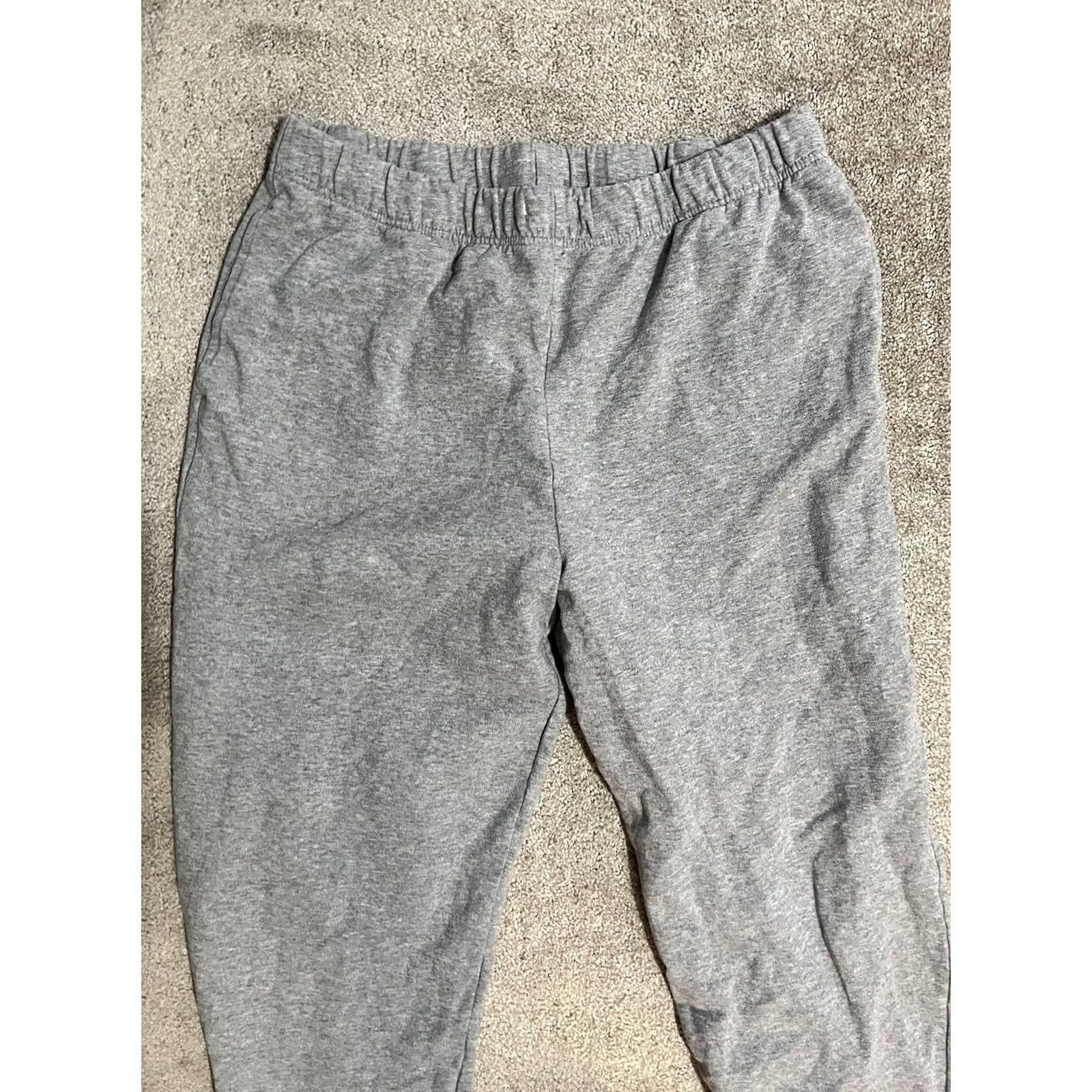 Vintage Aéropostale Women's Sweatpants Gray Solid Elastic Waist Size Large Size 36" / US 14 / IT 50 - 2 Thumbnail