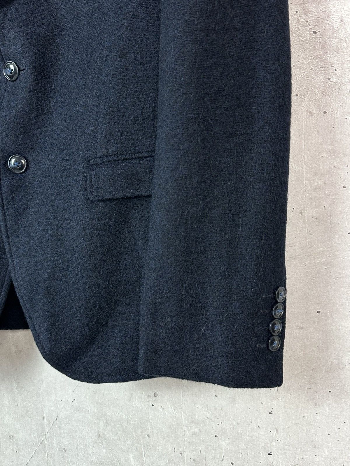 Pierre Cardin Pierre Cardin Wool Navy Blue Two-Button Long Sleeve Jacket Size US M / EU 48-50 / 2 - 6 Thumbnail