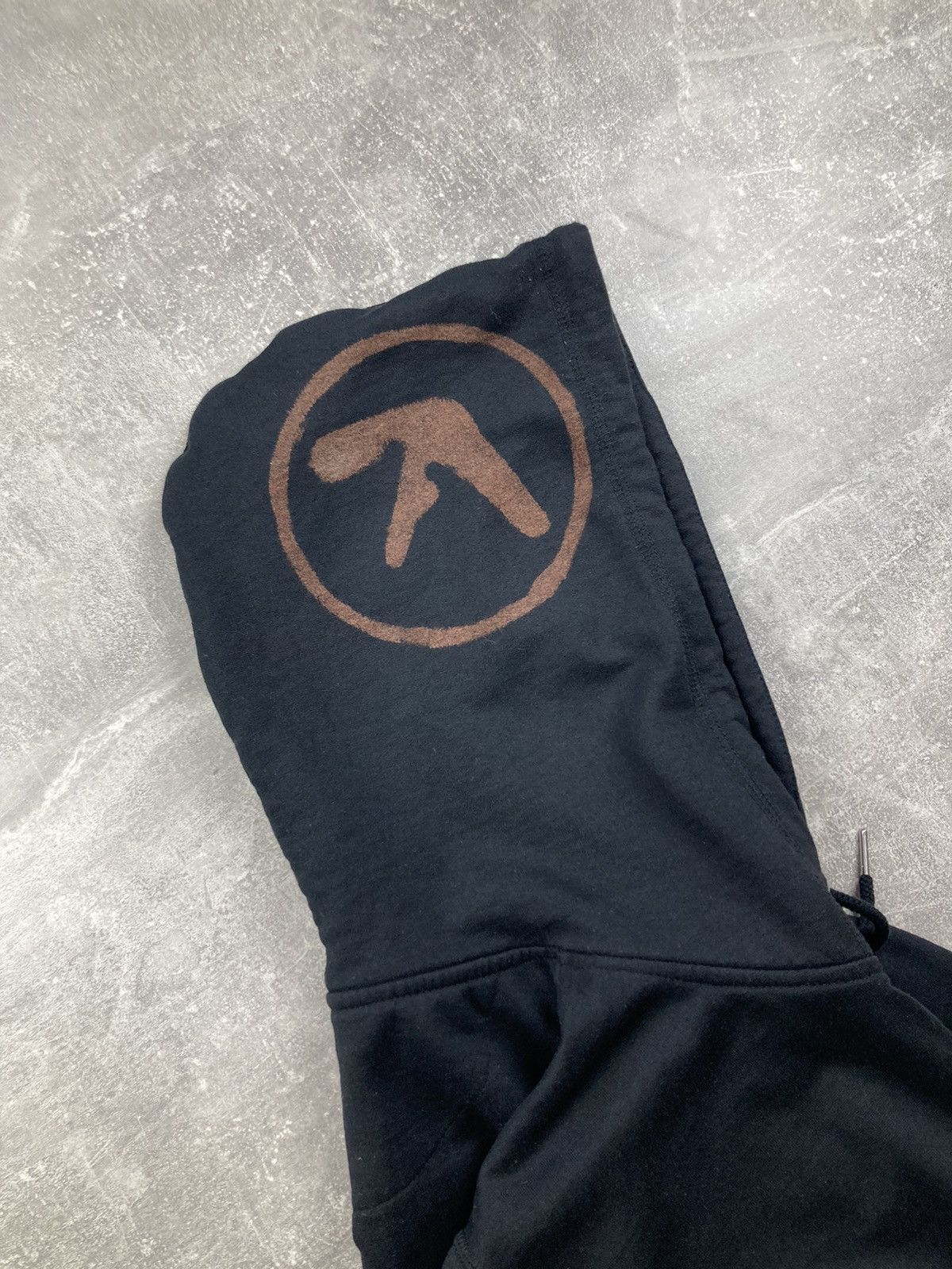 Apex Aphex Twin hooded logo black Y2K zip hoodie supreme style Size US L / EU 52-54 / 3 - 4 Thumbnail