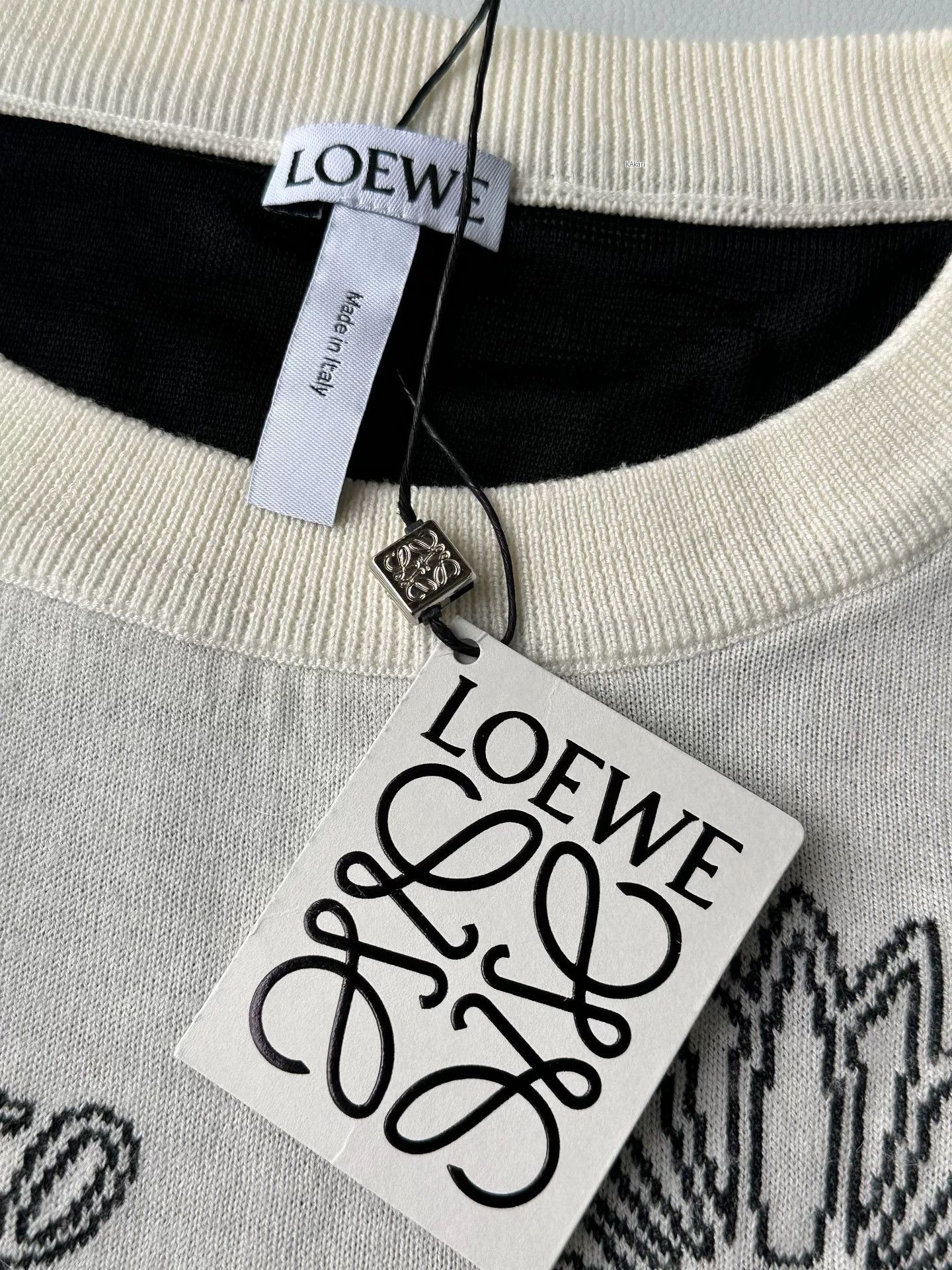Loewe Loewe Casual Cartoon Wool Knit Tee Size US L / EU 52-54 / 3 - 2 Thumbnail