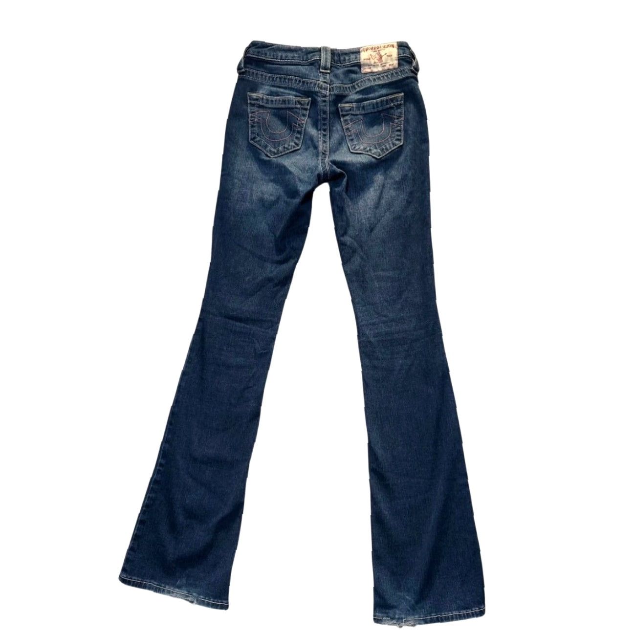 True Religion True Religion Jeans Womens 24 Blue Becca Mid Rise Bootcut Denim Dark Wash Size 42" / US 20 - 2 Thumbnail