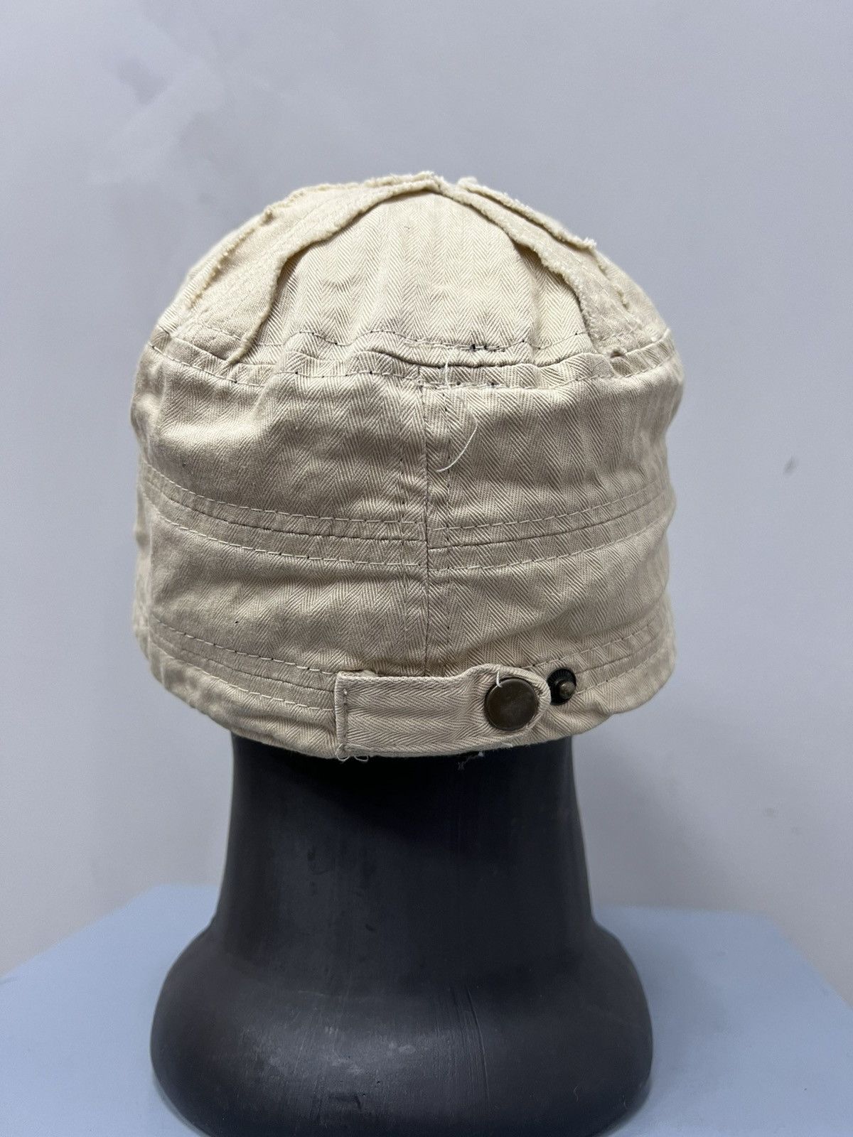 Emporio Armani × Le Grande Bleu (L.G.B.) Emporio Armani Extra Rare Archival DISTRESSED CAP HAT Size ONE SIZE - 5 Thumbnail