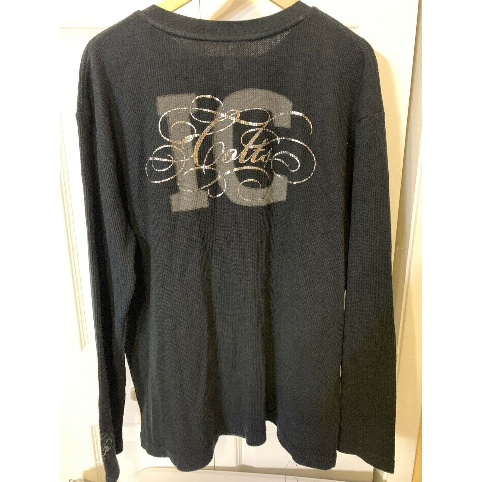 NFL NFL Pro Line Colts thermal shirt Men’s Sz XL Black Size US XL / EU 56 / 4 - 8 Thumbnail