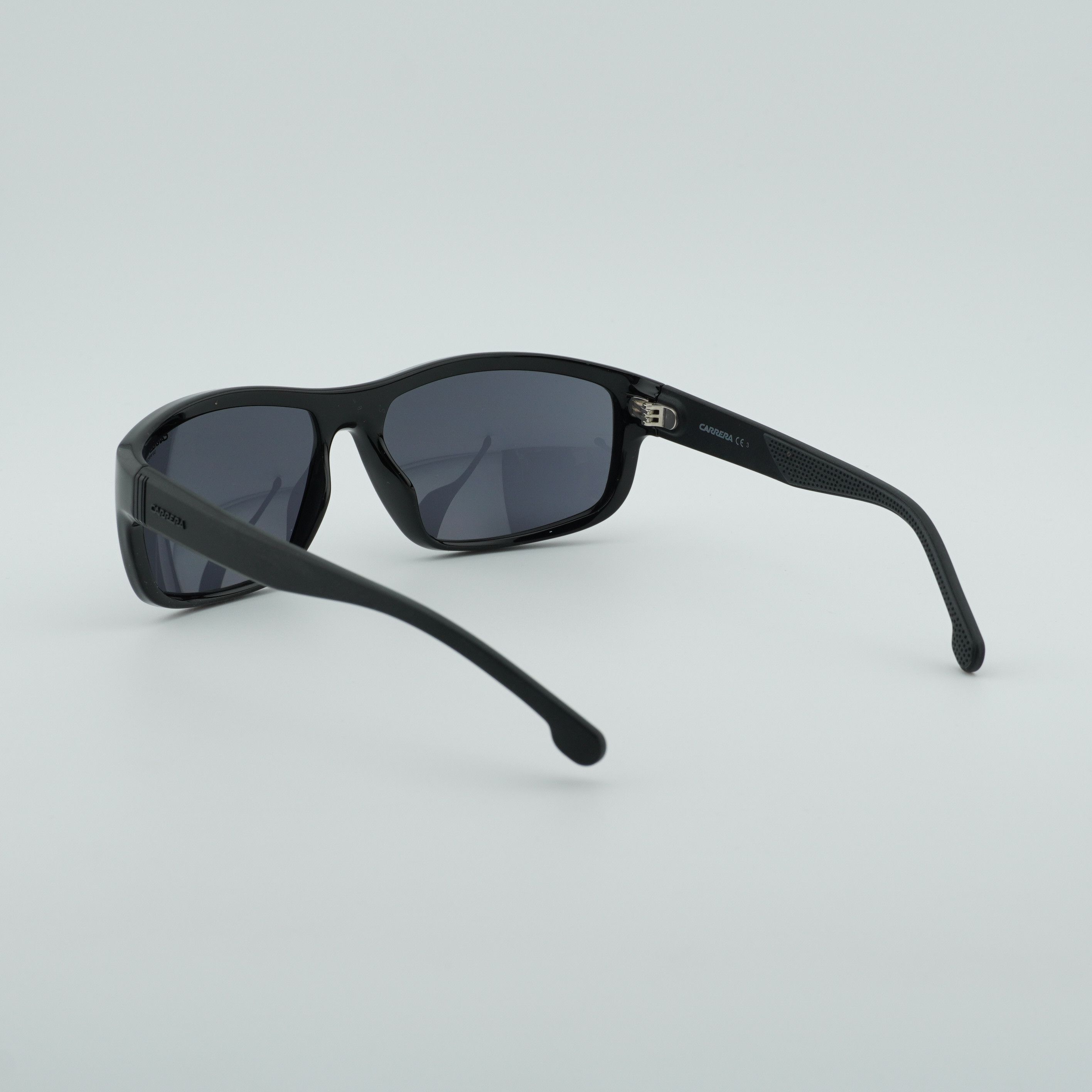 Carrera Carrera 8038/S 0807 IR Sunglasses Black Rectangle Frame Size ONE SIZE - 2 Thumbnail