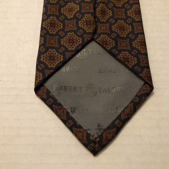 Robert Talbott Robert talbott men's new multicolor silk tie 4" X 59" Size ONE SIZE - 2 Thumbnail