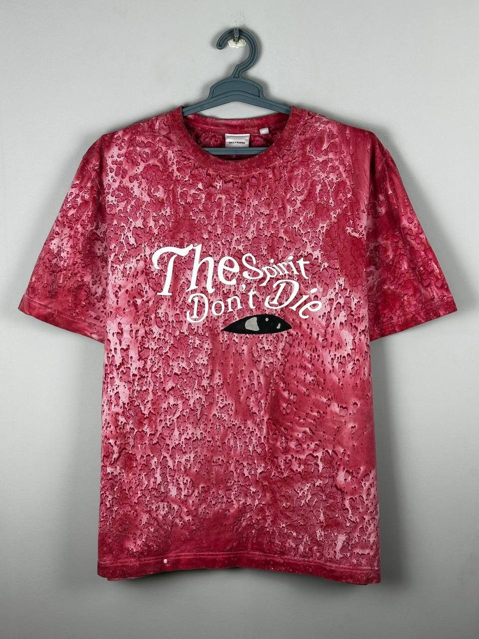 Daily Paper Daily Paper Tie Dye Spirits Dont Die Streetwear T Shirt Size US XL / EU 56 / 4 - 1 Thumbnail