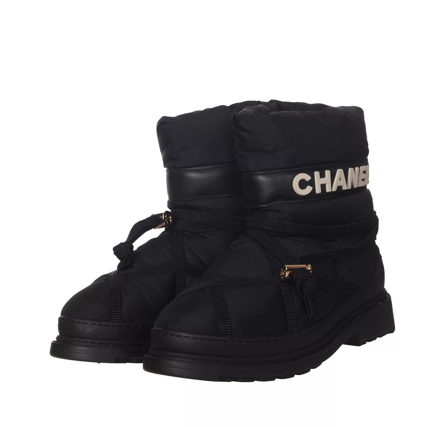 Chanel CHANEL women's boots 36 Size US 5.5 / IT 35.5 - 1 Thumbnail