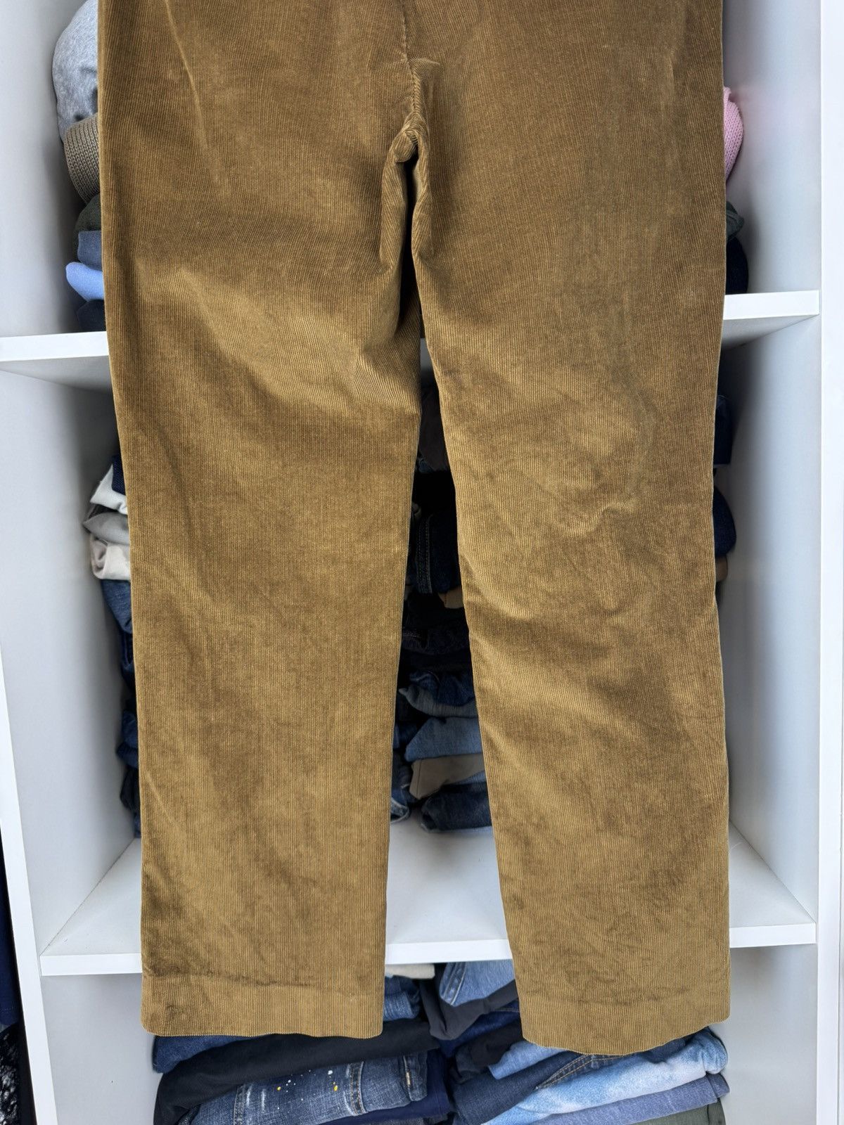 Weekend Max Mara Weekend Max Mara High-Waisted Capri Corduroy Pants Stretch Size 28" / US 6 / IT 42 - 15 Thumbnail