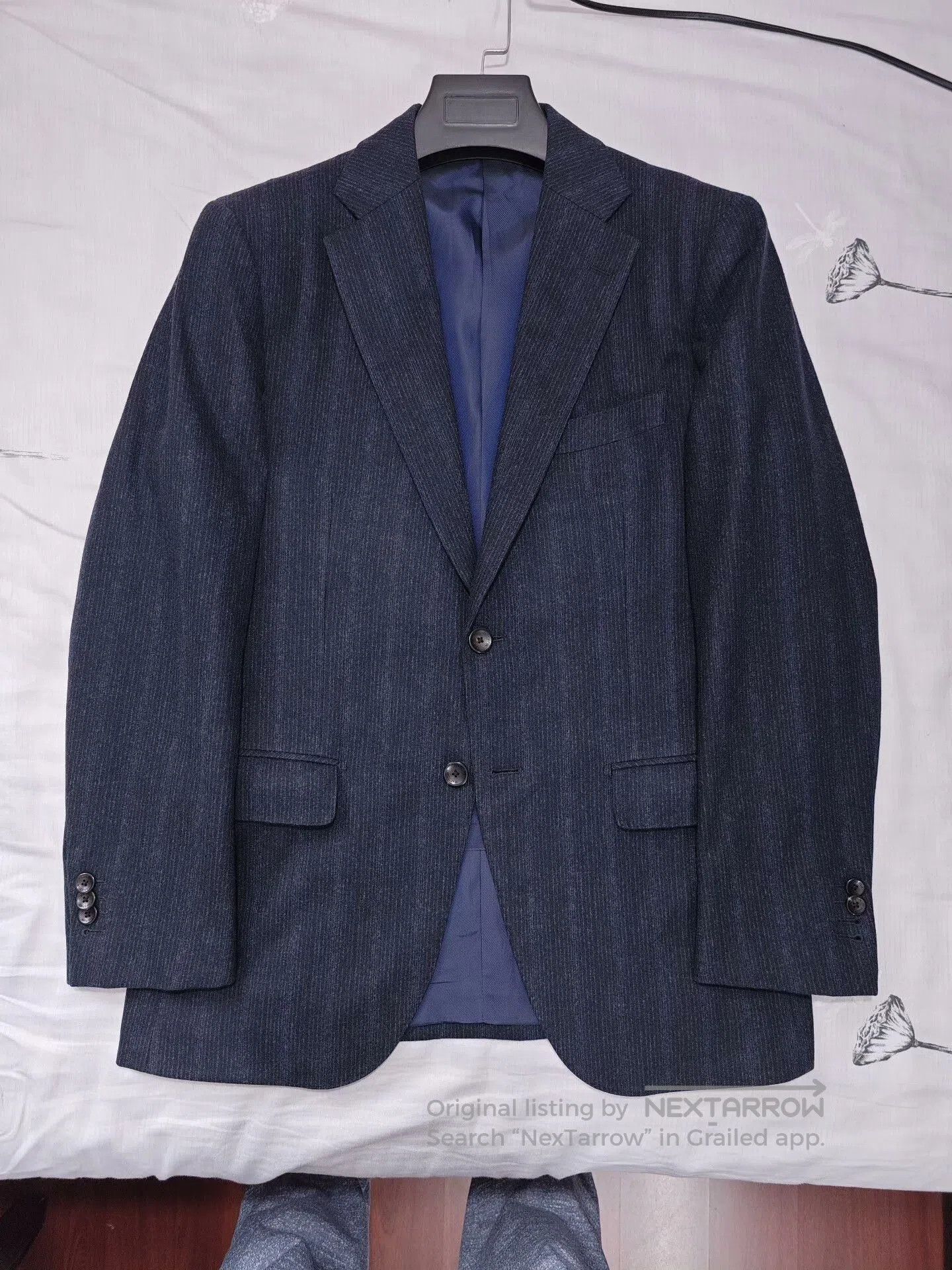 Luciano Barbera Carlo Barbera Wool Blend Suit Jacket. Size US M / EU 48-50 / 2 - 5 Thumbnail