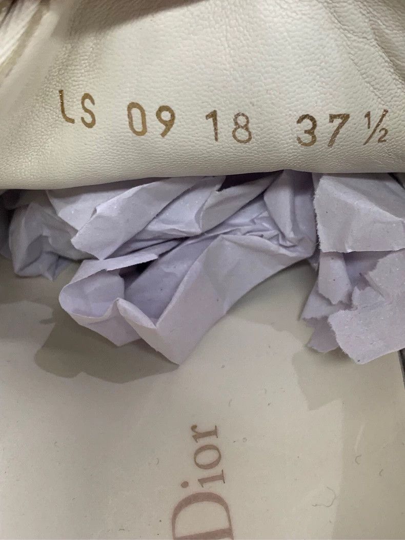 Dior Dior Size 37.5 Rainbow color block canvas lace-up casual s Size US 5 / EU 37 - 6 Thumbnail