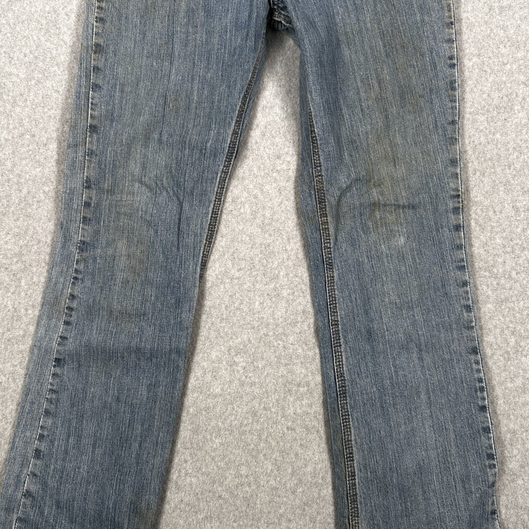Carhartt Carhartt Jeans Womens 8x30 Blue Denim Traditional Straight Workwear Distressed Size 30" / US 8 / IT 44 - 5 Thumbnail