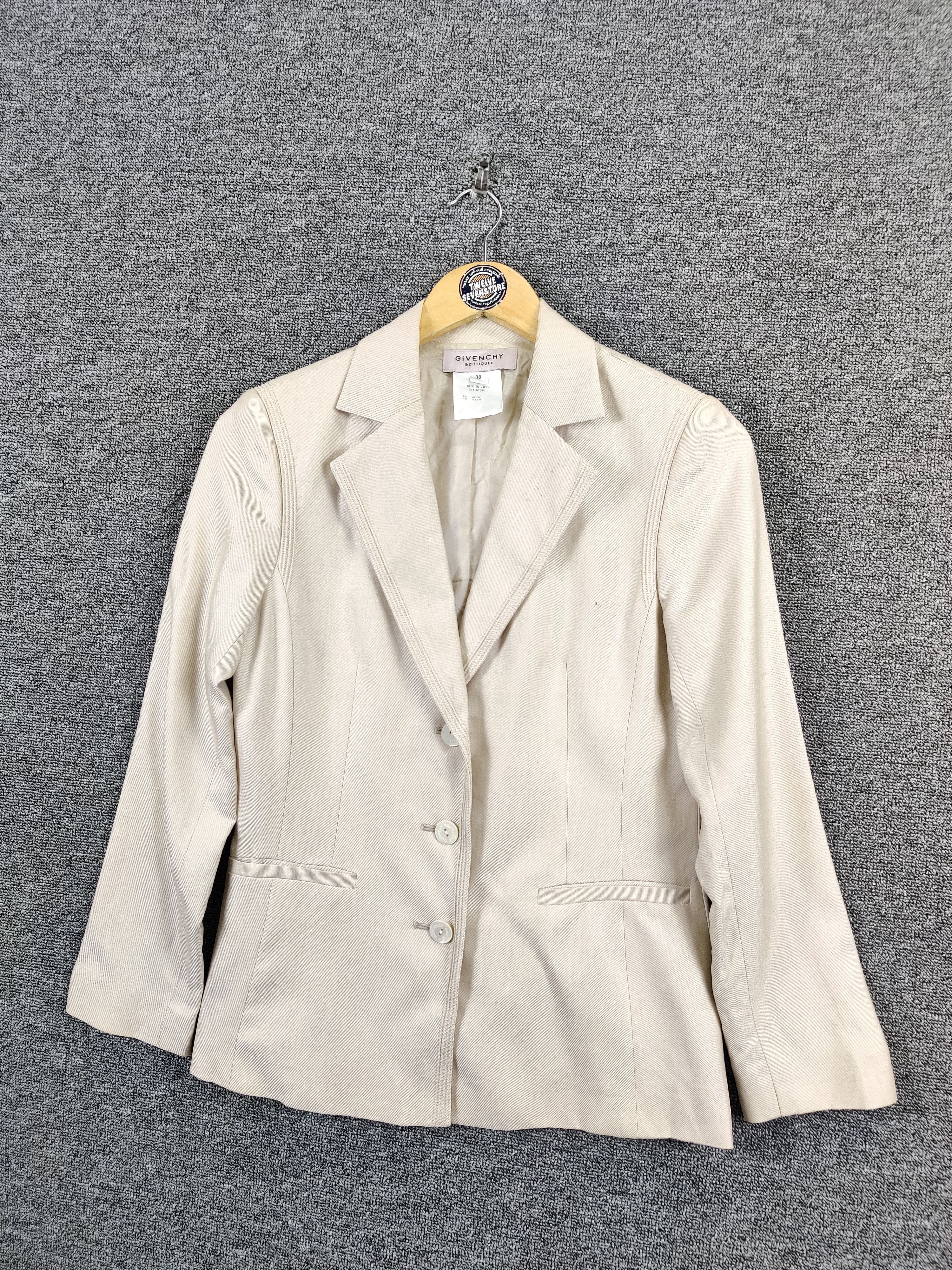 Givenchy Vintage Givenchy Boutiques Single Breasted Women Blazer Size S / US 4 / IT 40 - 2 Thumbnail