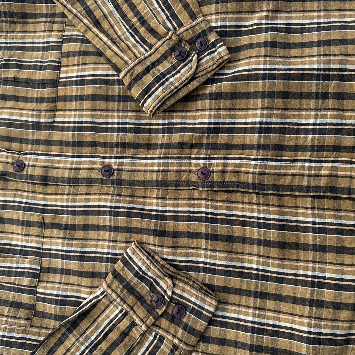 Stussy × Vintage Vintage stussy NYLTLA flannel double pocket Size US L / EU 52-54 / 3 - 7 Thumbnail