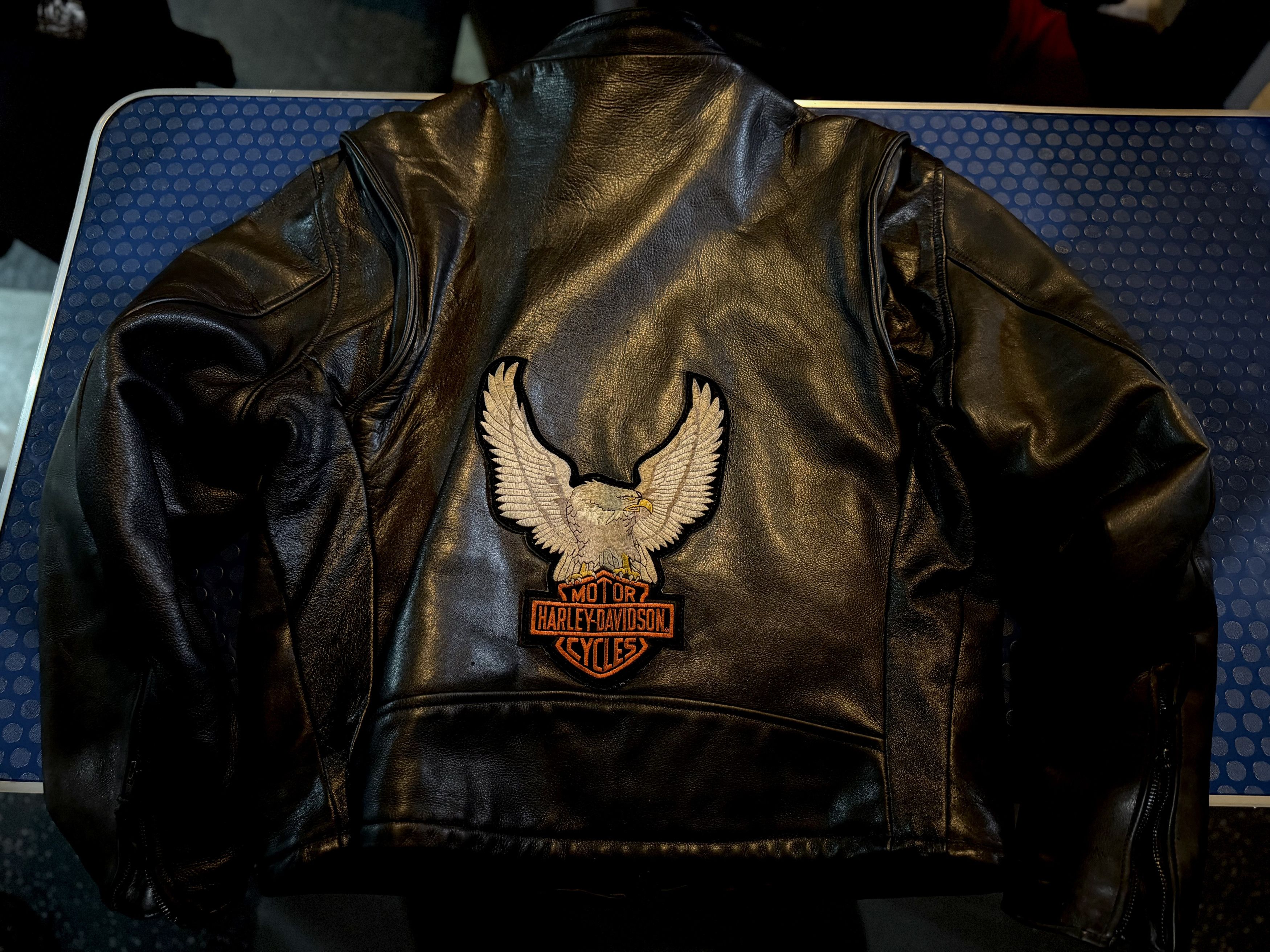 Other Vintage Natal Leather Harley Cafe Racer SZ 48 Excellent!! Size US XXL / EU 58 / 5 - 7 Thumbnail