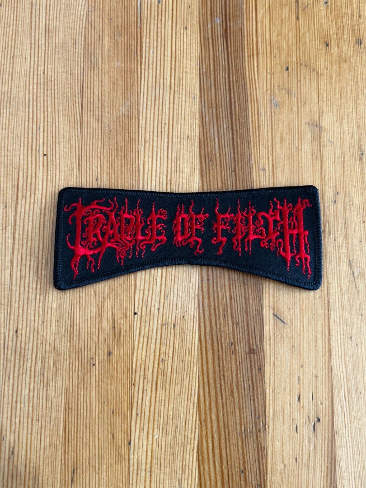 Band Tees Vintage 00s cradle of filth black metal Band Small Patch Size ONE SIZE - 1 Thumbnail