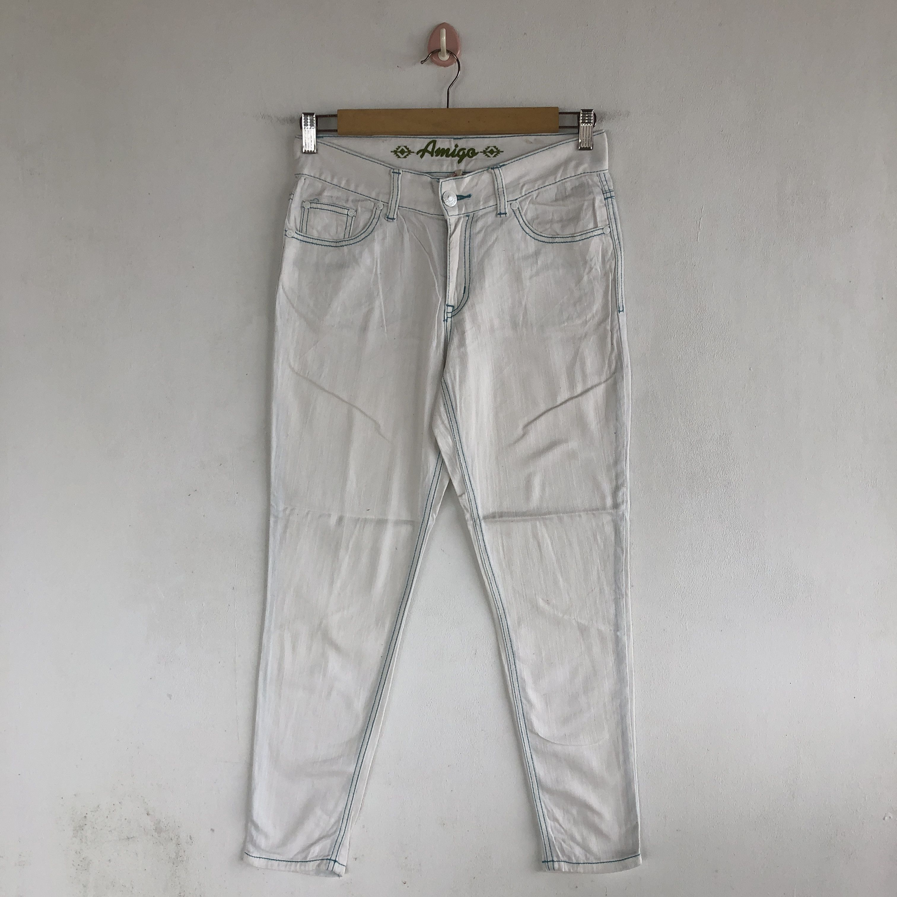 Japanese Brand Vintage Japanese Jeans Titicaca Amigo Denim Pants Size 28" / US 6 / IT 42 - 1 Thumbnail
