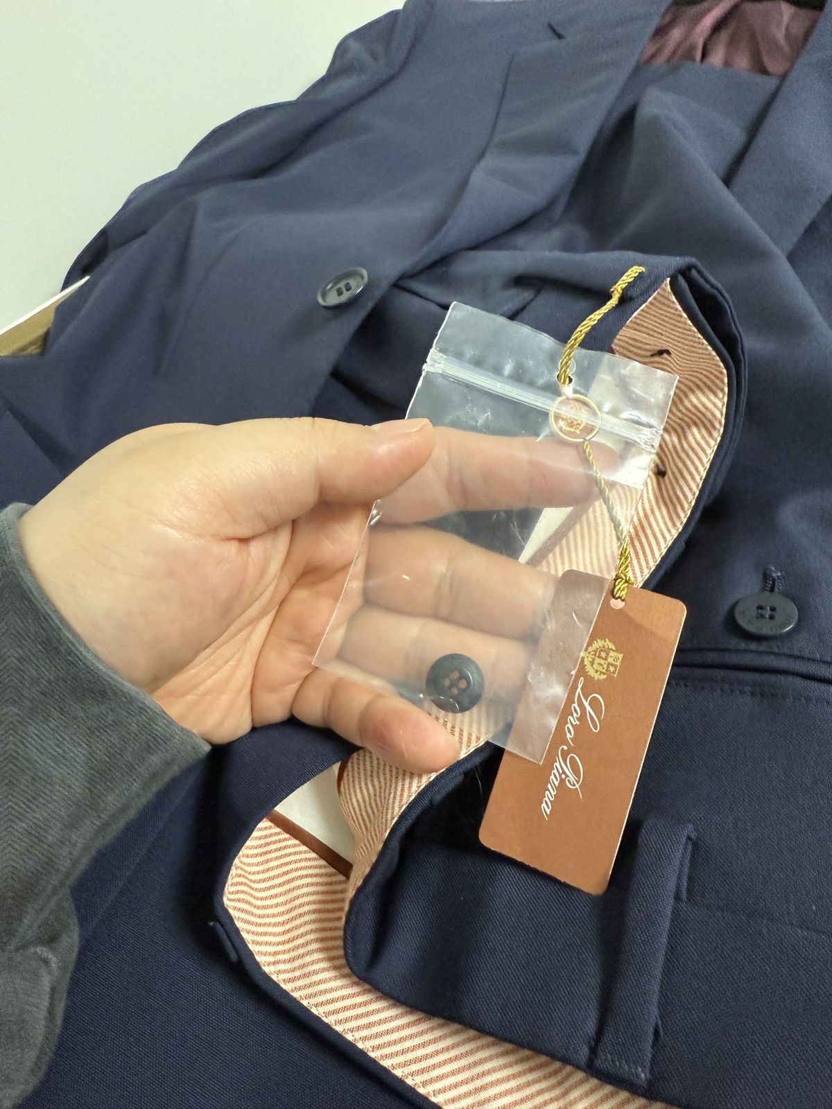 Loro Piana BNWT Loro Piana navy suit Size 46R - 6 Thumbnail