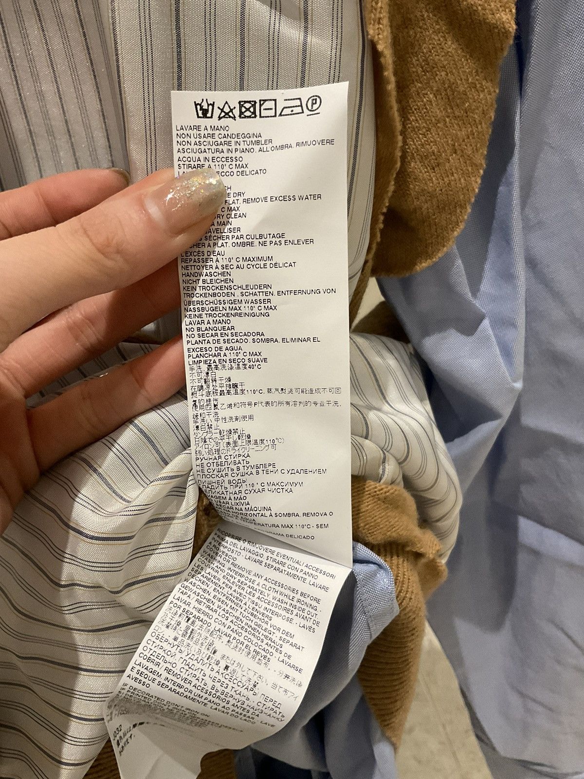 Maison Margiela Maison Margiela mixed material shirt Size US M / EU 48-50 / 2 - 8 Thumbnail