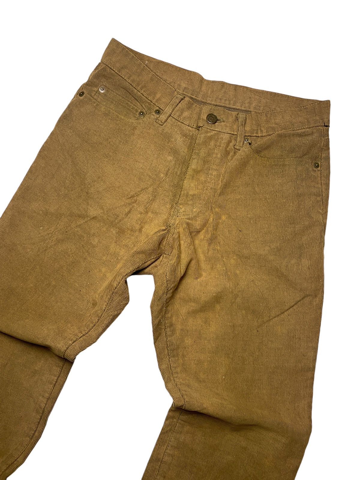 If Six Was Nine 2000's Tornado Mart Flared Corduroy Bootcut Pants Size US 27 - 3 Thumbnail