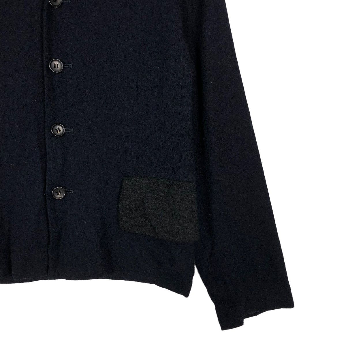 Comme des Garcons 🔥Vintage AD1996 Black Comme Des Garcons Robe De Chambre Size M / US 6-8 / IT 42-44 - 2 Thumbnail