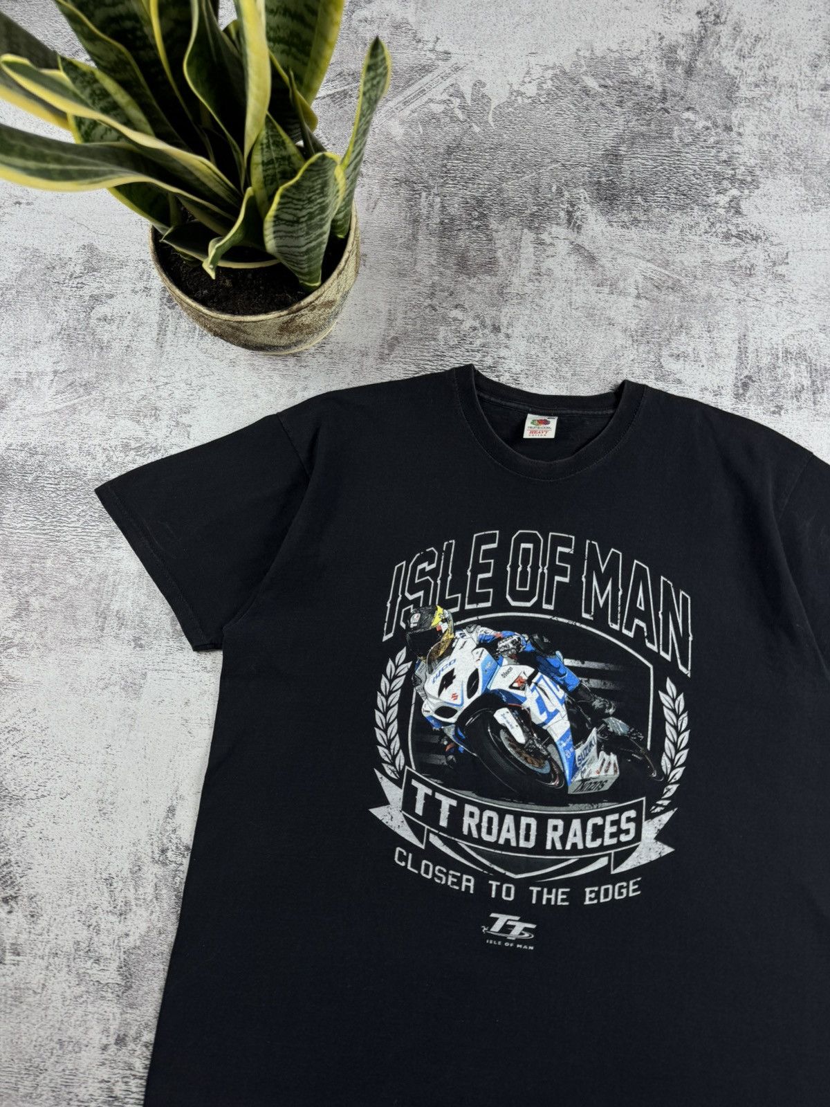 Other ISLE OF MAN Honda Bike 90S Delray Formula 1 T Shirt Tee Size US XL / EU 56 / 4 - 6 Thumbnail