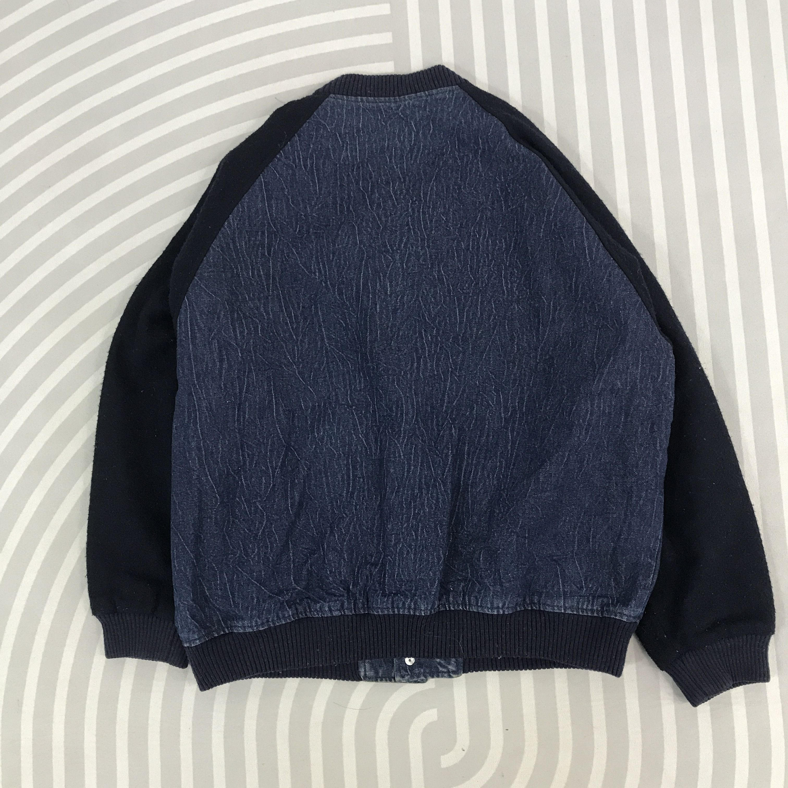 Japanese Brand × Vintage Vintage G.Club Bobson denim varsity Jacket Size US XL / EU 56 / 4 - 3 Thumbnail