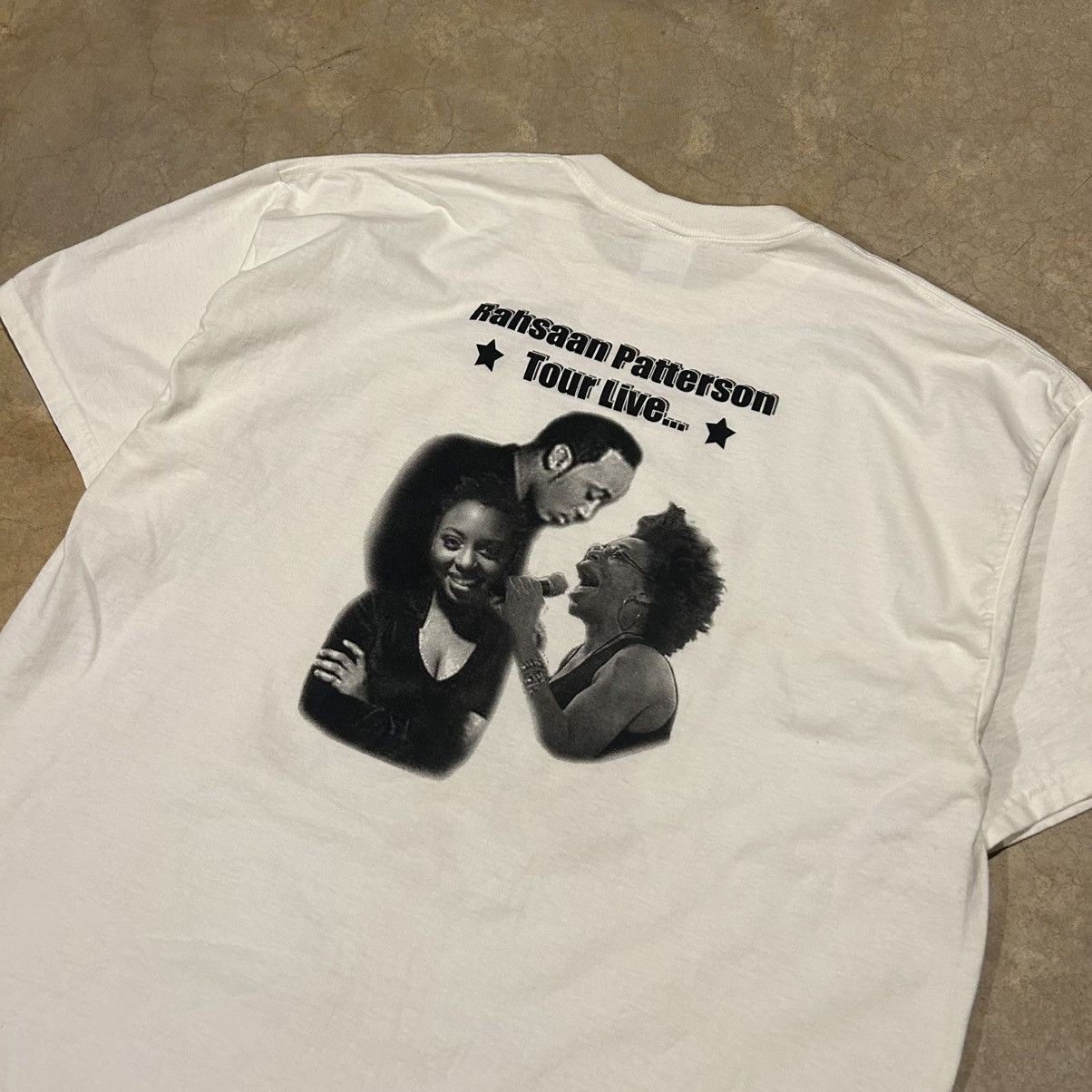 Band Tees × Rap Tees × Vintage Crazy Vintage Y2K Rahsaan Patterson Soul R&B Tour Tee Rare Size US XXL / EU 58 / 5 - 6 Thumbnail
