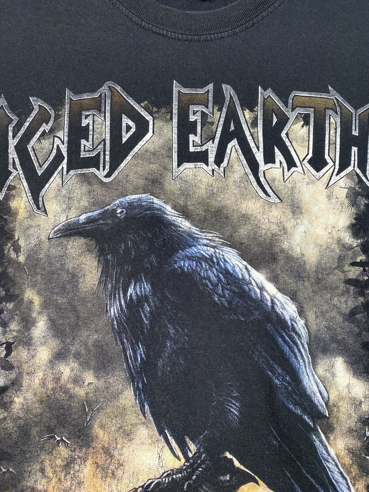 Band Tees Iced Earth Band Tour Tee Vintage Vibe Tshirt men oversized L Size US XXL / EU 58 / 5 - 10 Thumbnail