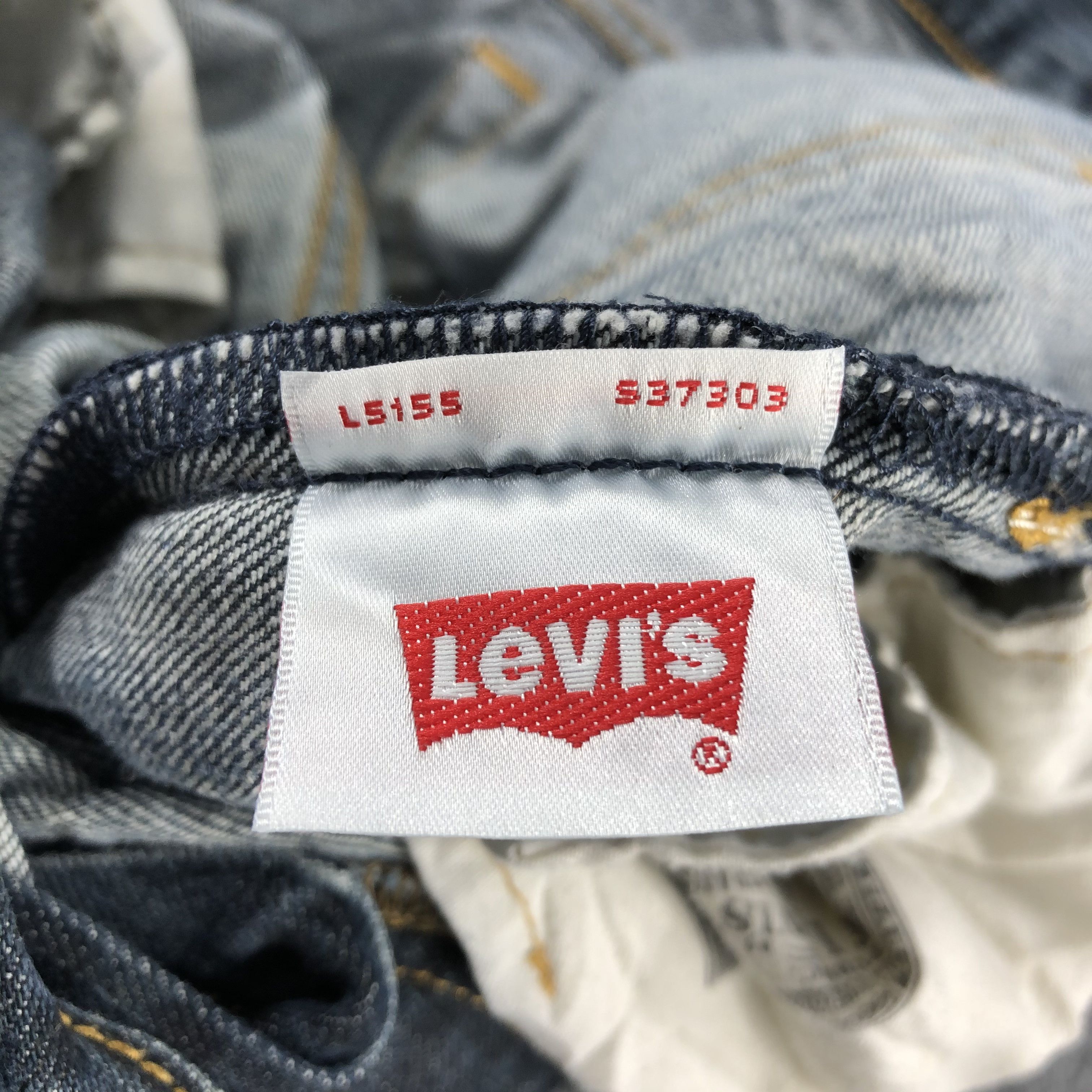 Levi's Vintage Blue Wash Levis 501 Jeans-J2353 Size US 36 / EU 52 - 10 Thumbnail