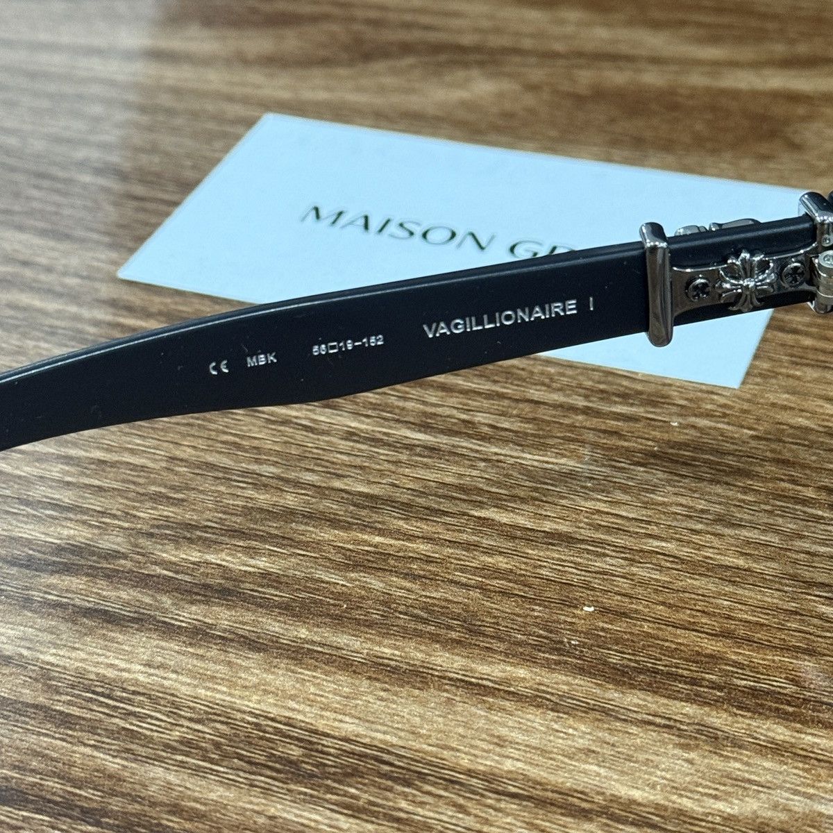 Chrome Hearts CHROME HEARTS VAGILLIONAIRE I EYEGLASSES Size ONE SIZE - 7 Thumbnail