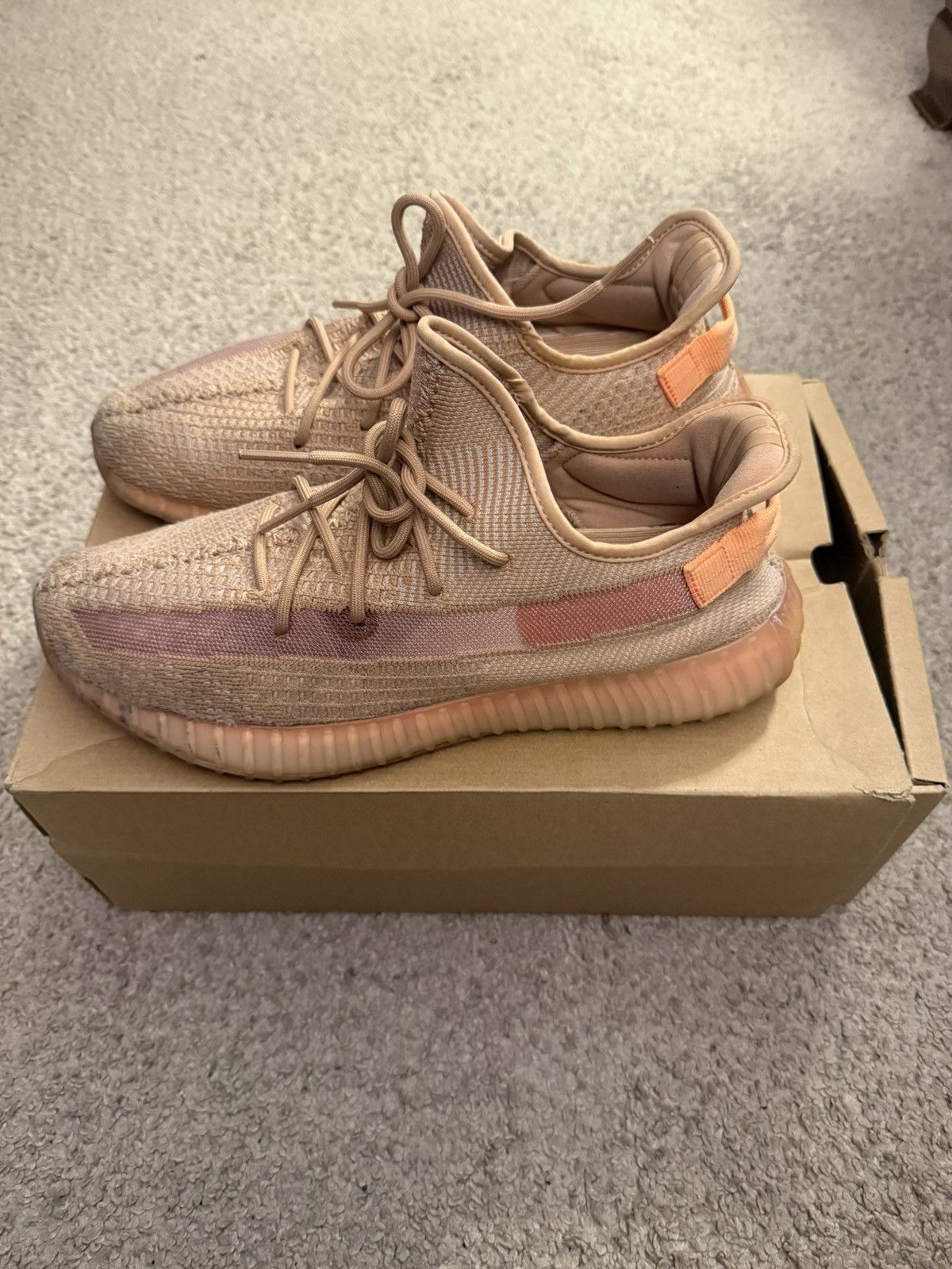 Yeezy Adidas Yeezy Boost 350 V2 Clay Size US 13 / EU 46 - 2 Thumbnail