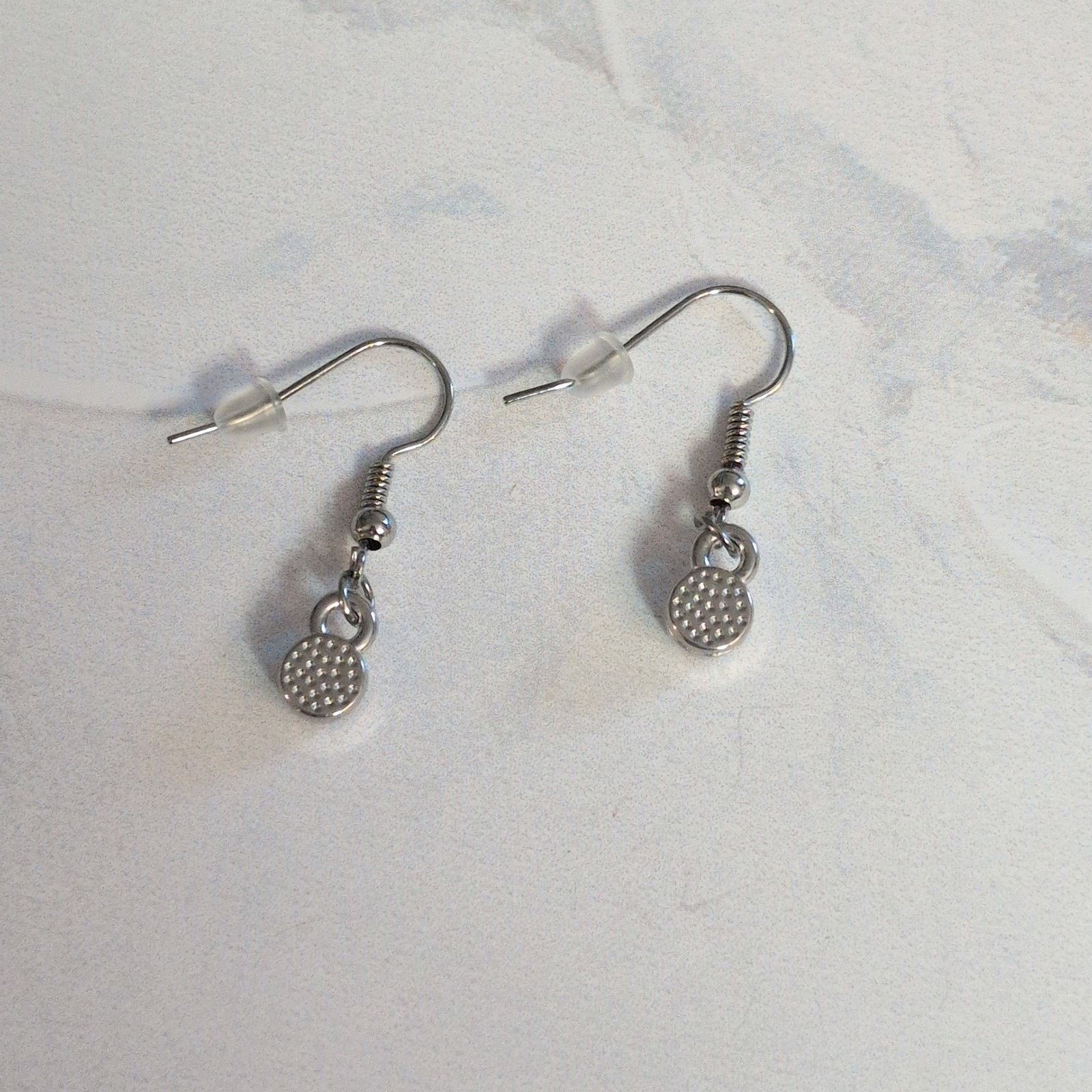 Other 2010s Paparazzi Silver-Tone & White Crystal Dangle Earrings Size ONE SIZE - 5 Thumbnail