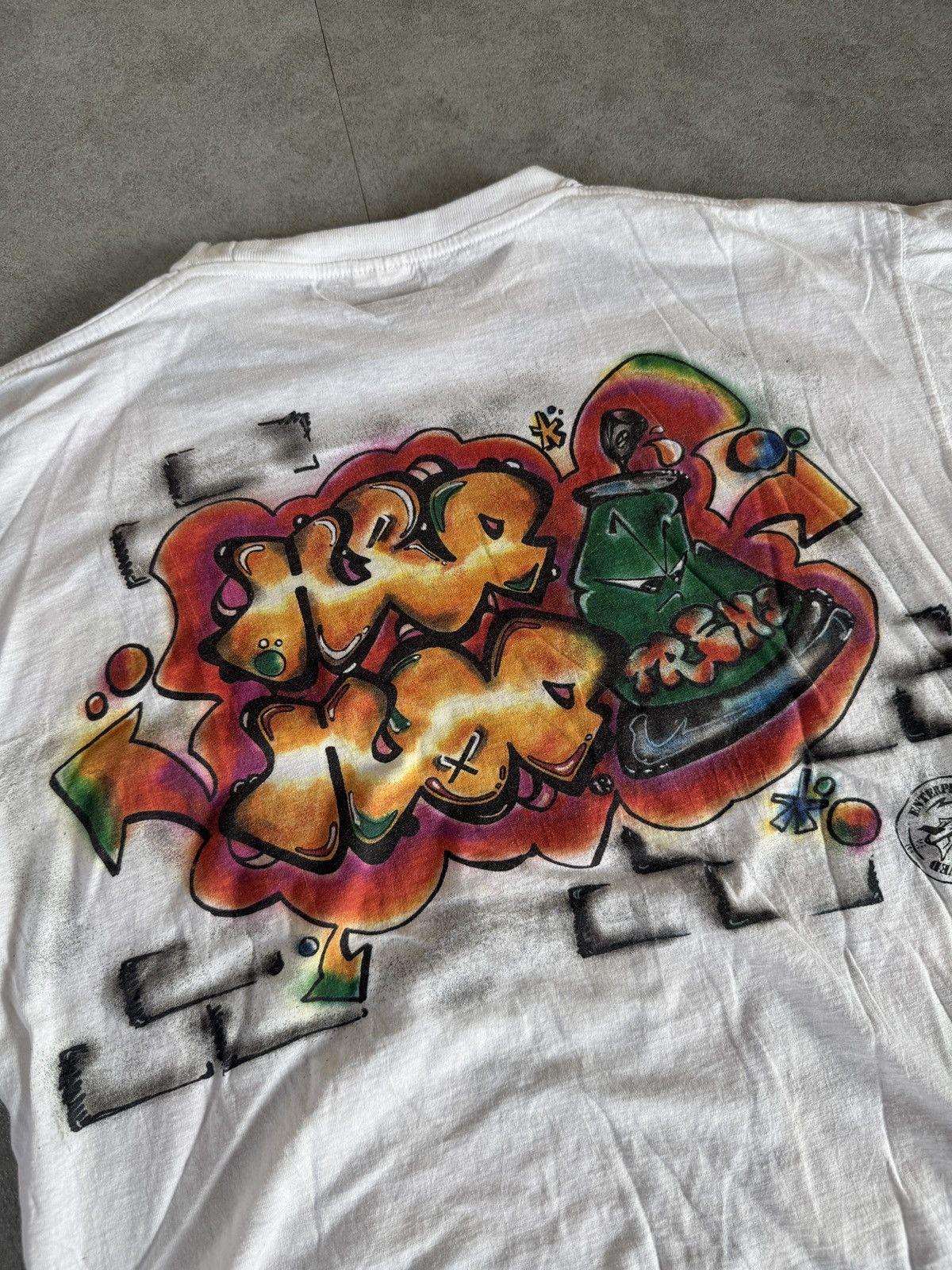Vintage *RARE* VINTAGE 1999 90s ENTERPRISES HIP HOP BRUSHES STREET Size US XL / EU 56 / 4 - 10 Thumbnail